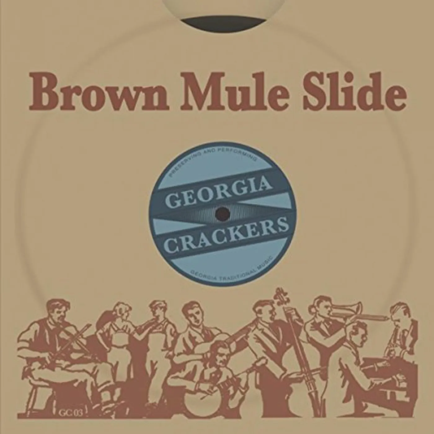 Georgia Crackers BROWN MULE SLIDE CD