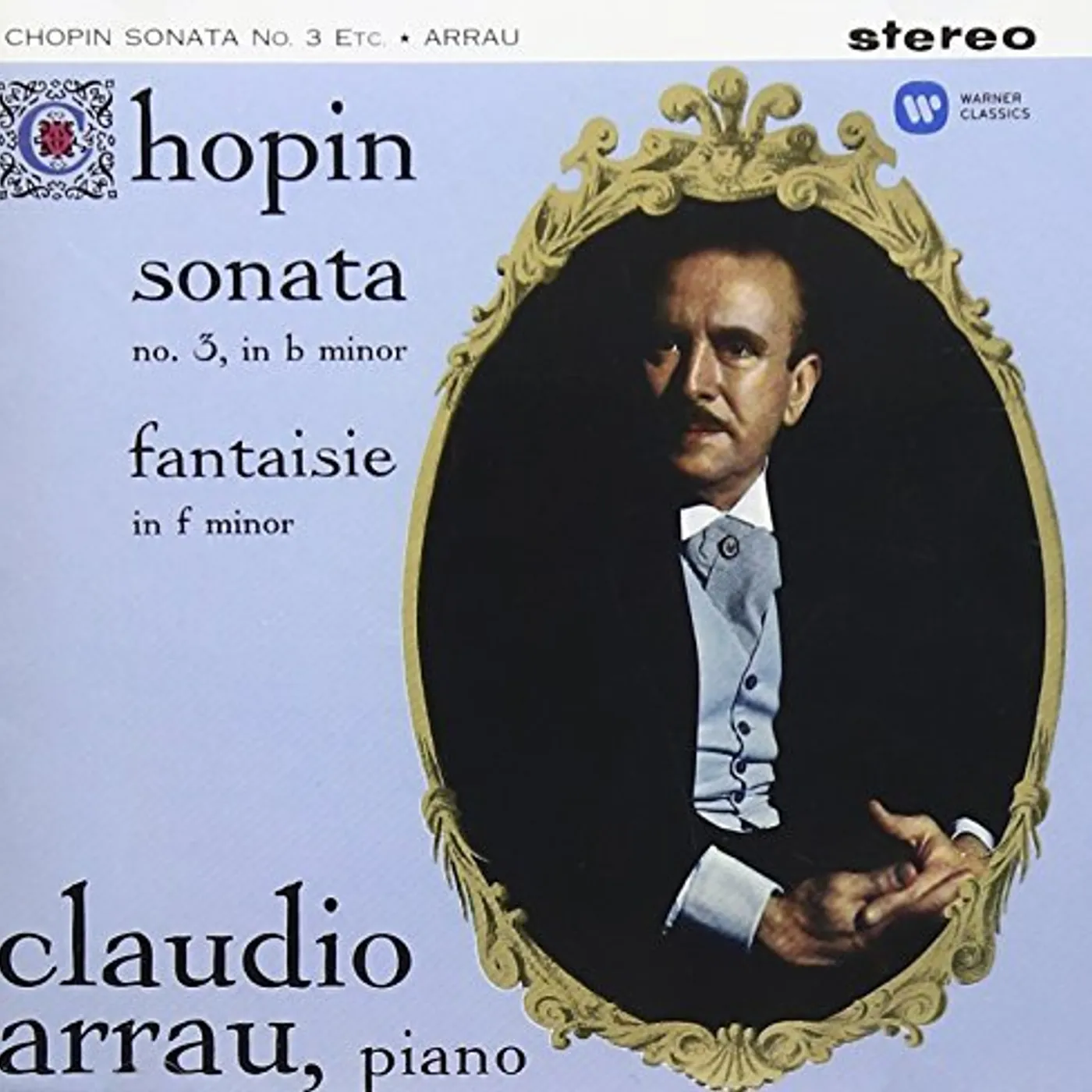 Claudio Arrau CHOPIN WEBER MENDELSSOHN CD Super Audio CD