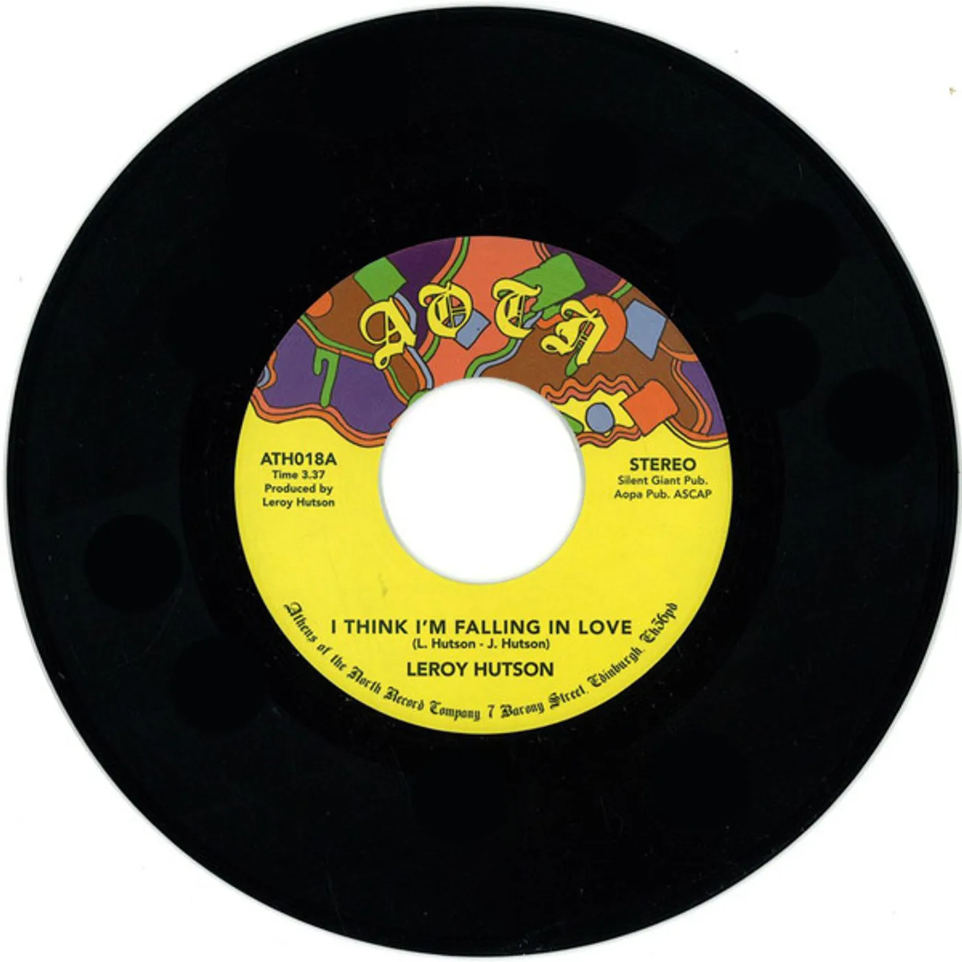 Leroy Hutson I THINK I'M FALLING IN LOVE Vinyl Record