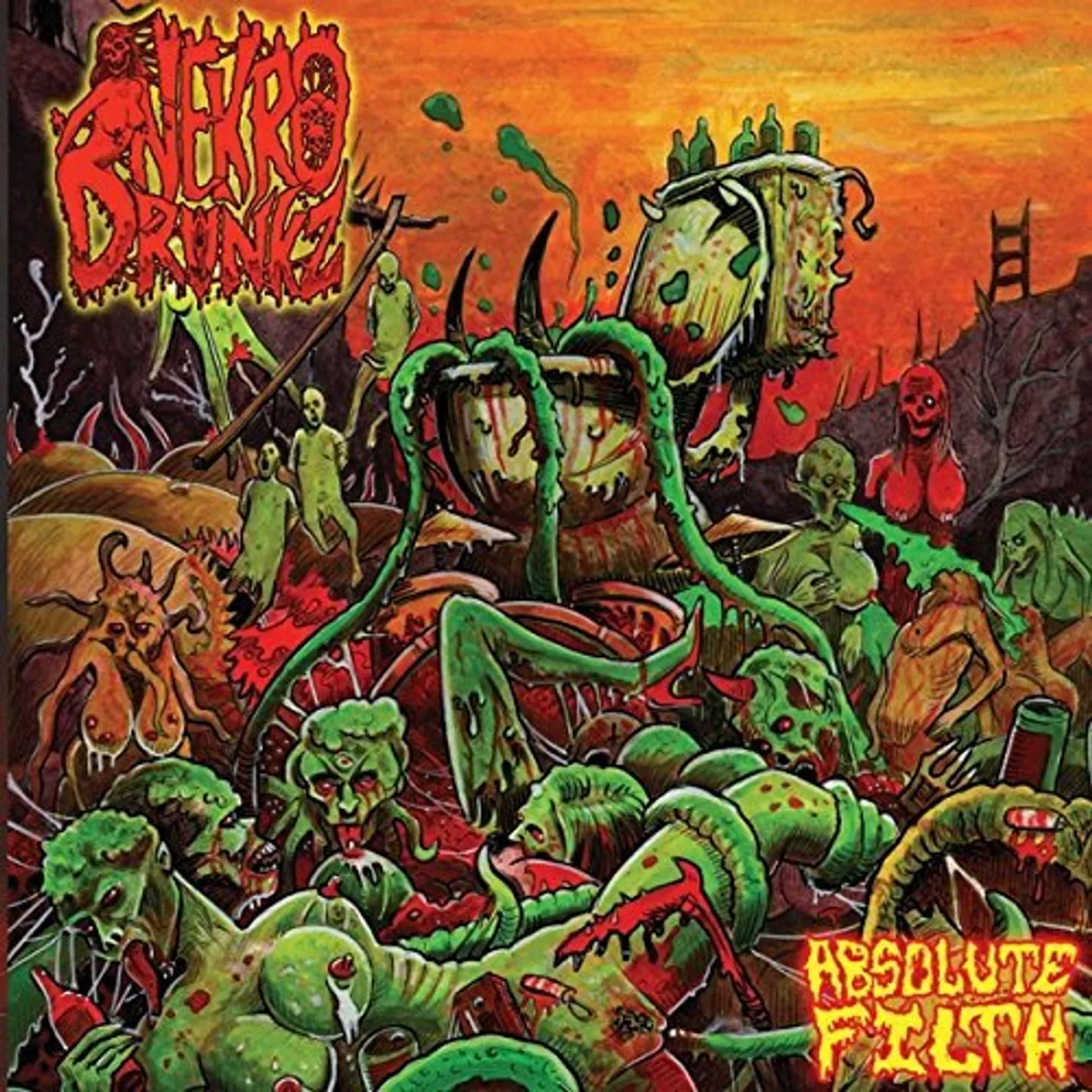 Nekro Drunkz ABSOLUTE FILTH CD