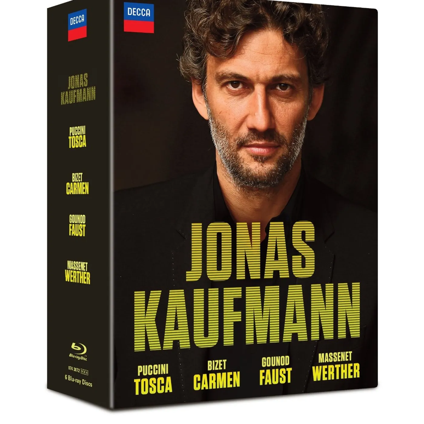 JONAS KAUFMANN: CARMEN - TOSCA - FAUST - WERTHER Blu-ray