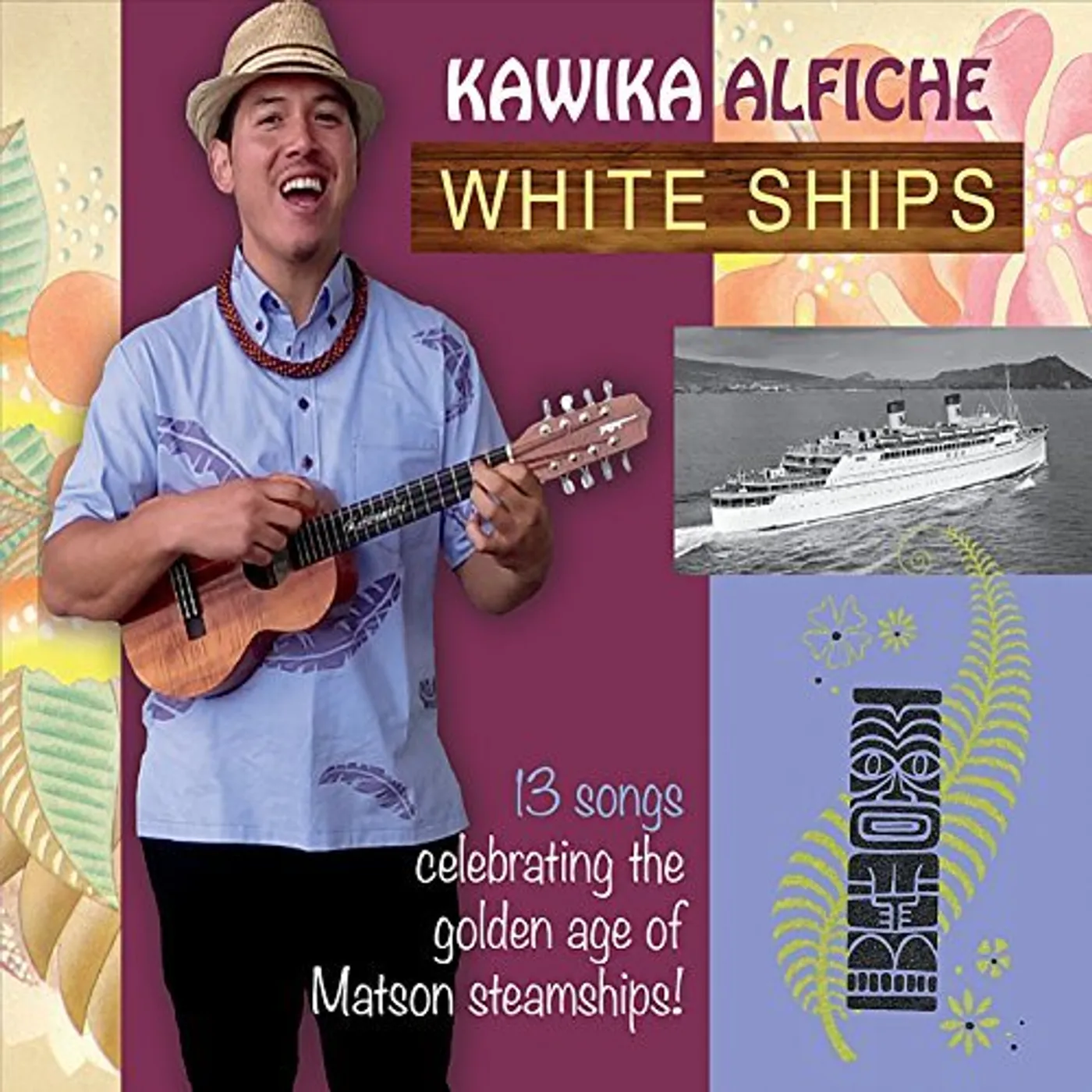 Kawika Alfiche WHITE SHIPS CD