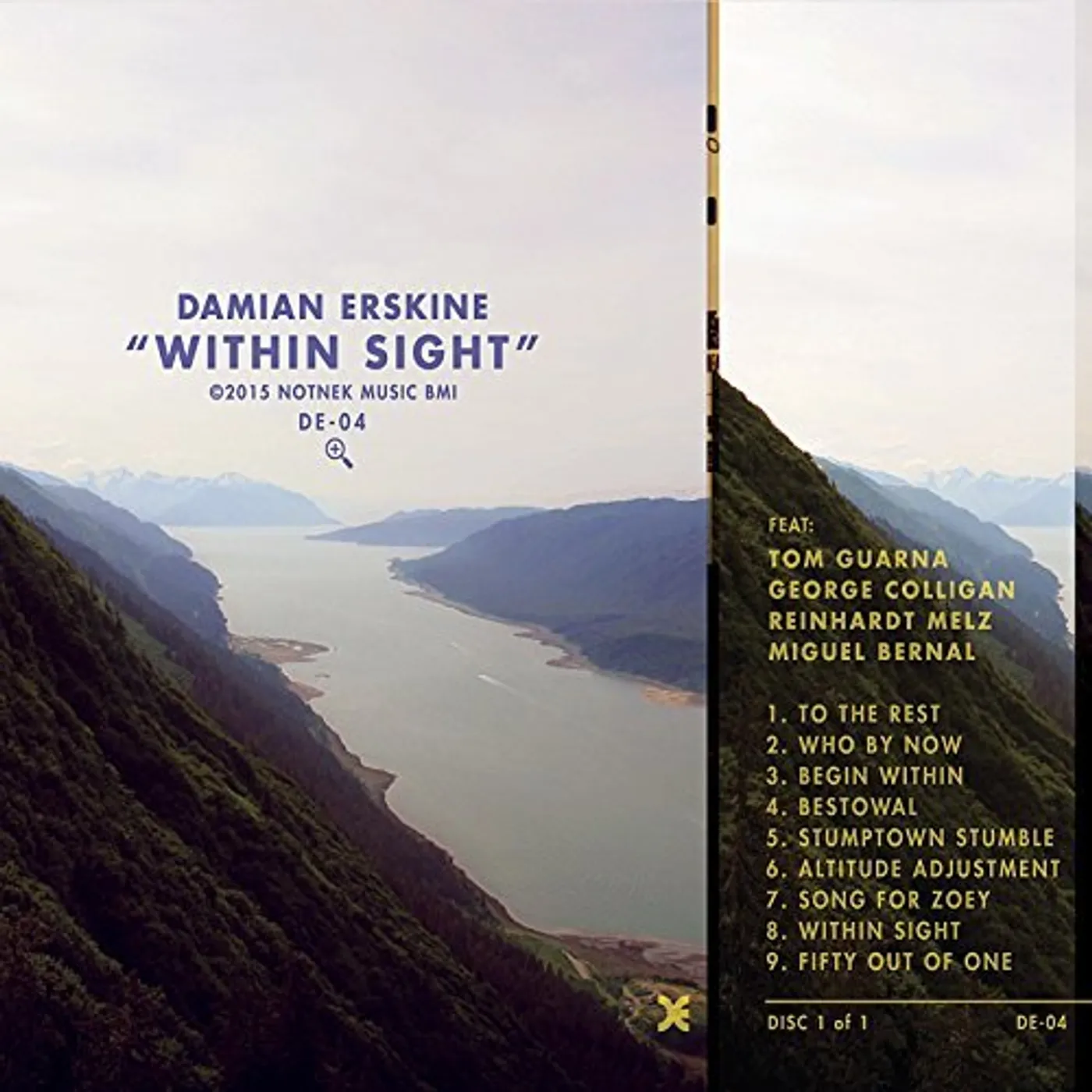 Damian Erskine WITHIN SIGHT CD