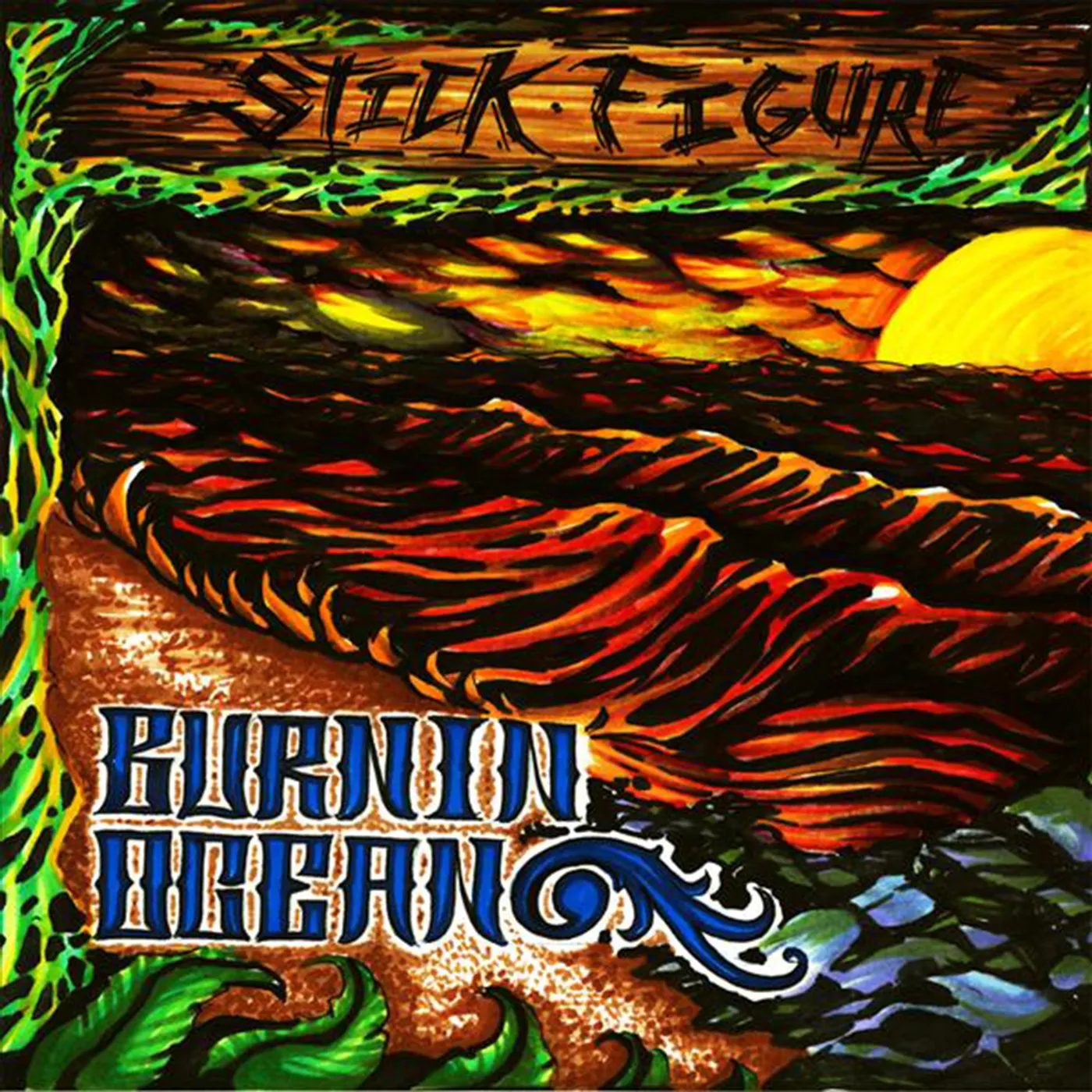 Stick Figure BURNIN OCEAN CD