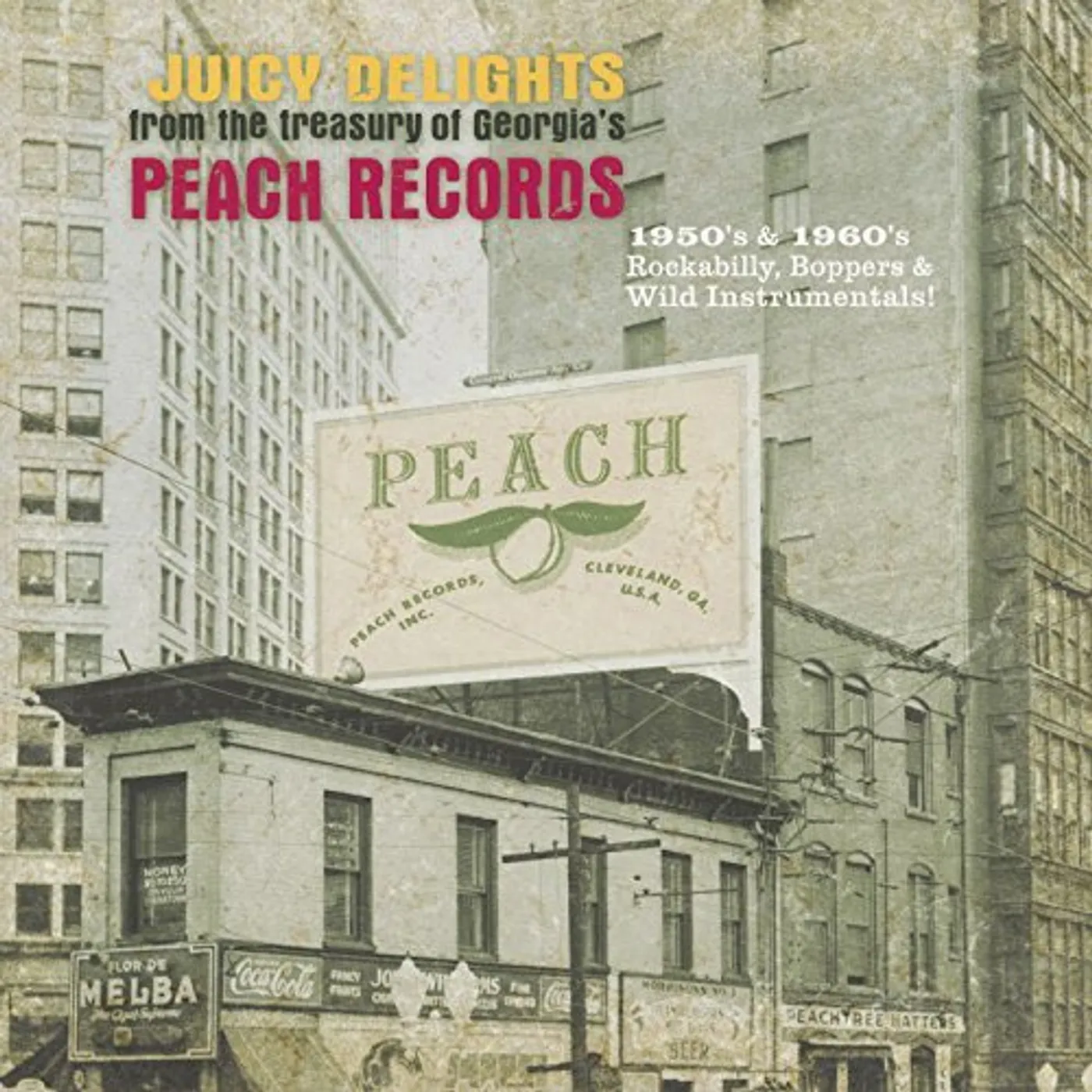 JUICY DELIGHTS - PEACH RECORDS / VARIOUS Vinyl Record