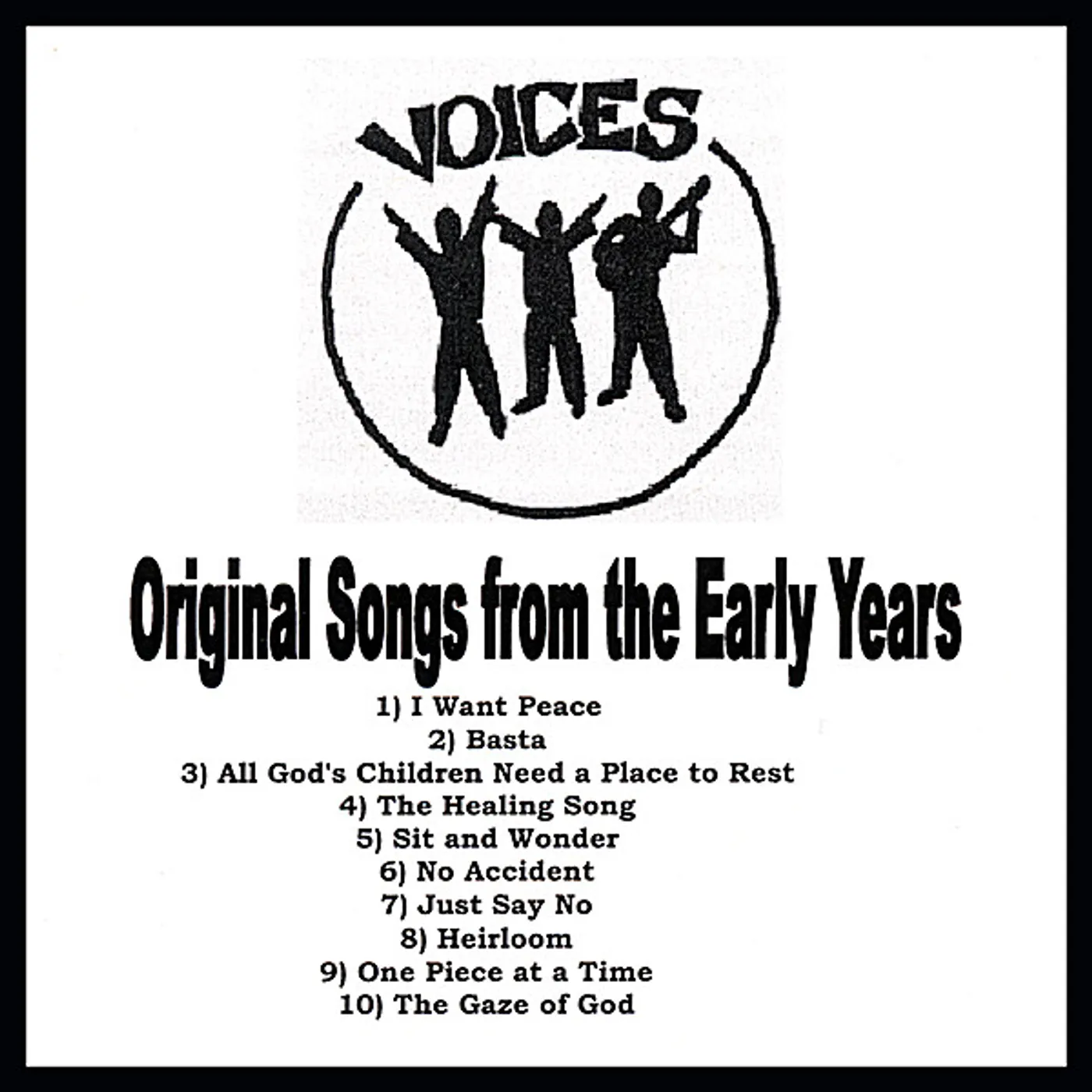 The Voices ORIGINAL SONGS FROM THE EARLY YEARS CD