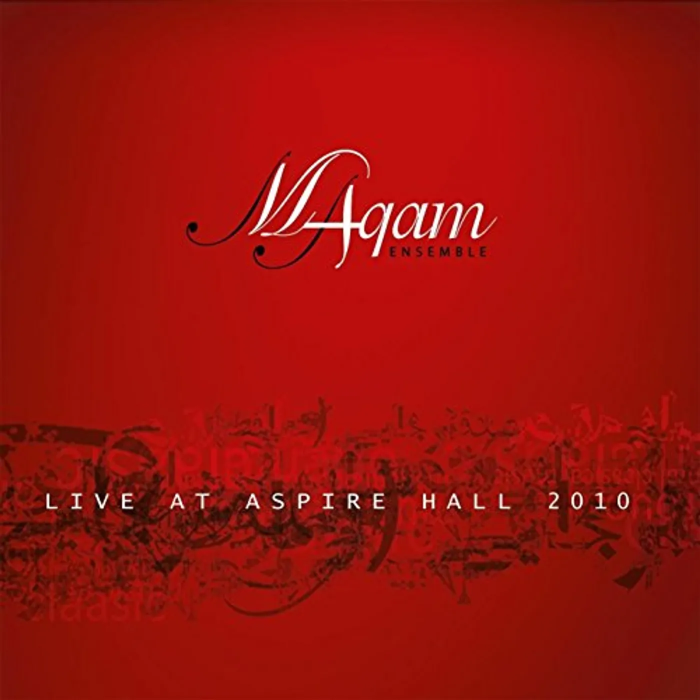 MAias Alyamani LIVE AT ASPIRE HALL CD