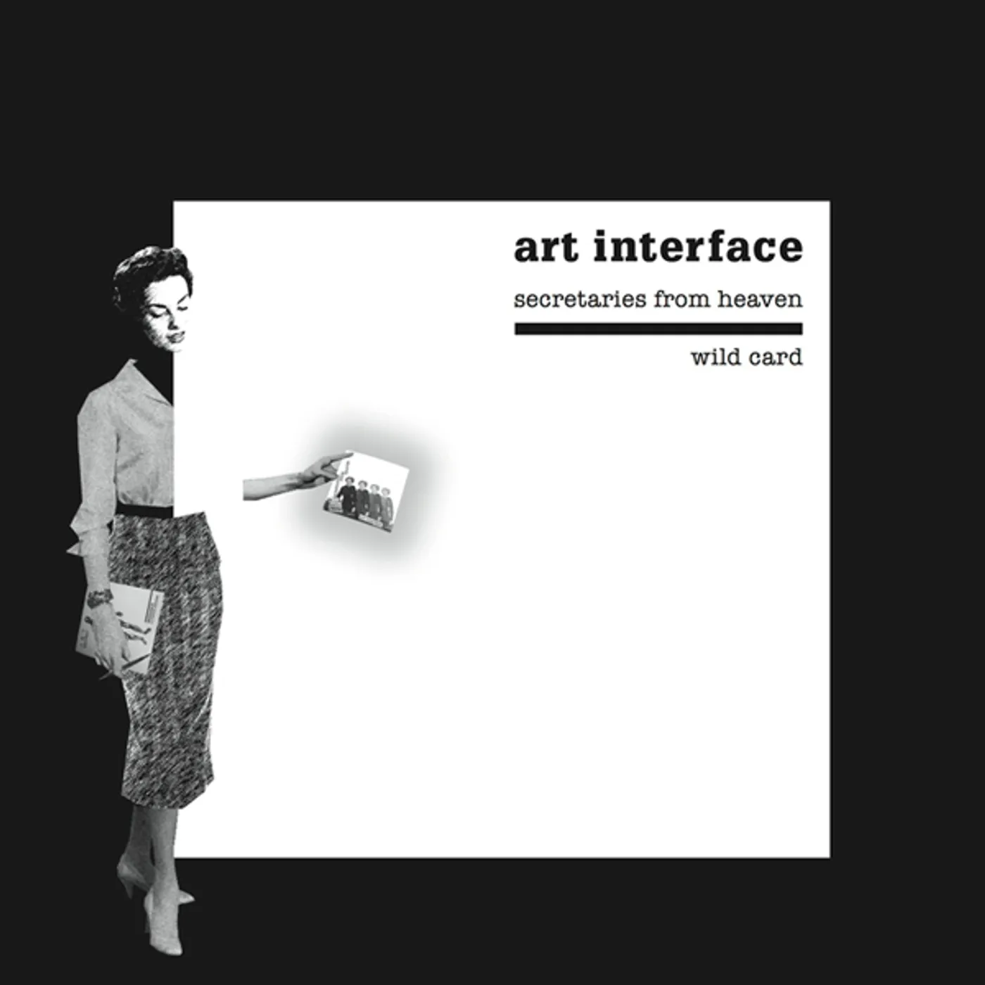 ART INTERFACE Secretaries From Heaven / Wild Card Vinyl Record