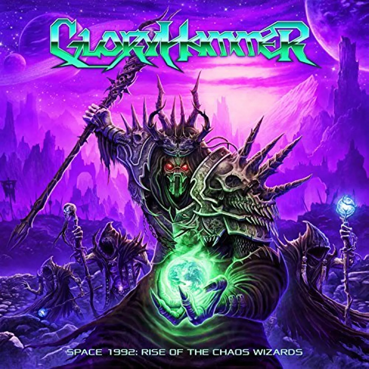 Gloryhammer SPACE 1992: RISE OF THE CHAOS WIZARDS CD