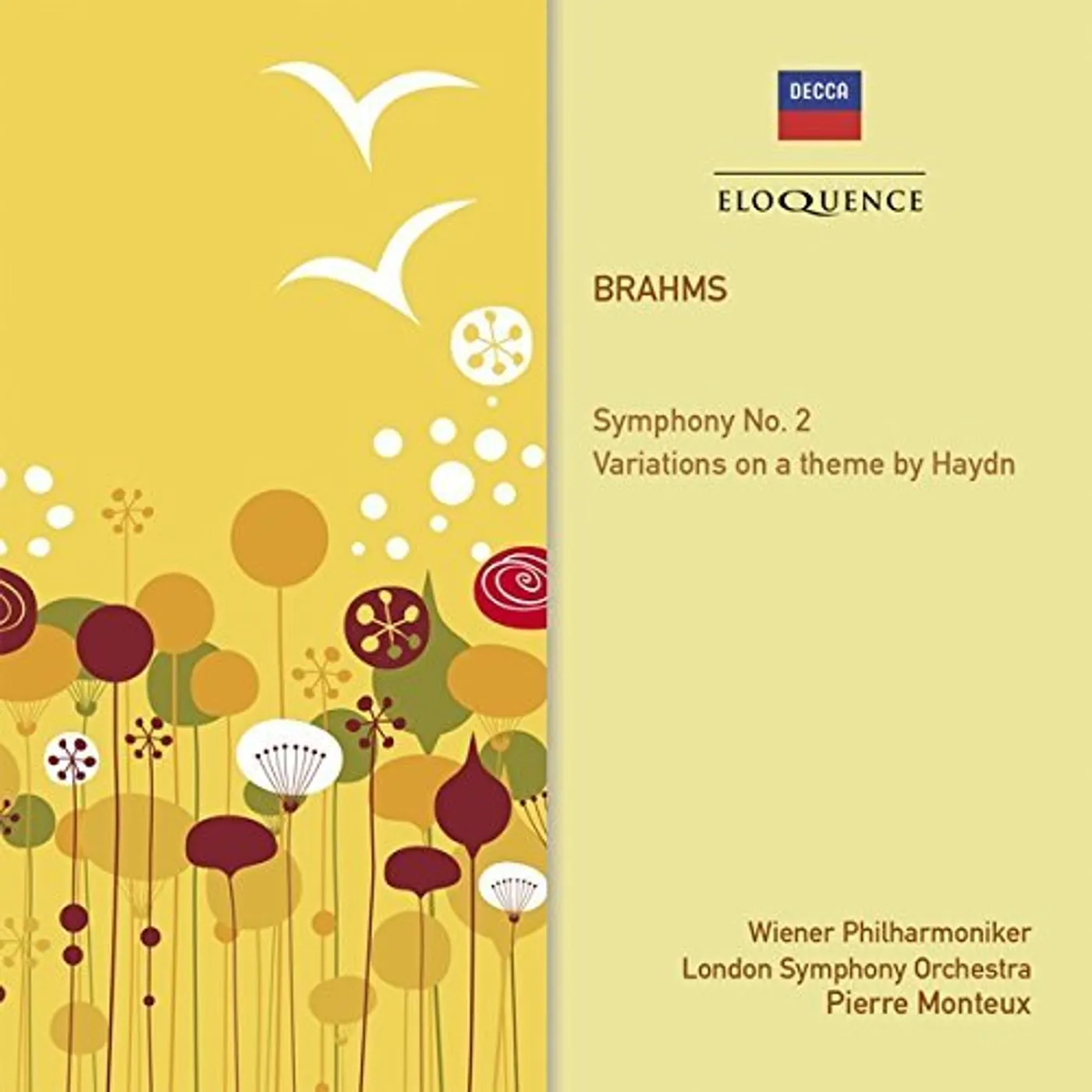 Pierre Monteux BRAHMS: SYM 2 VARIATIONS ON A THEME BY HAYDN CD