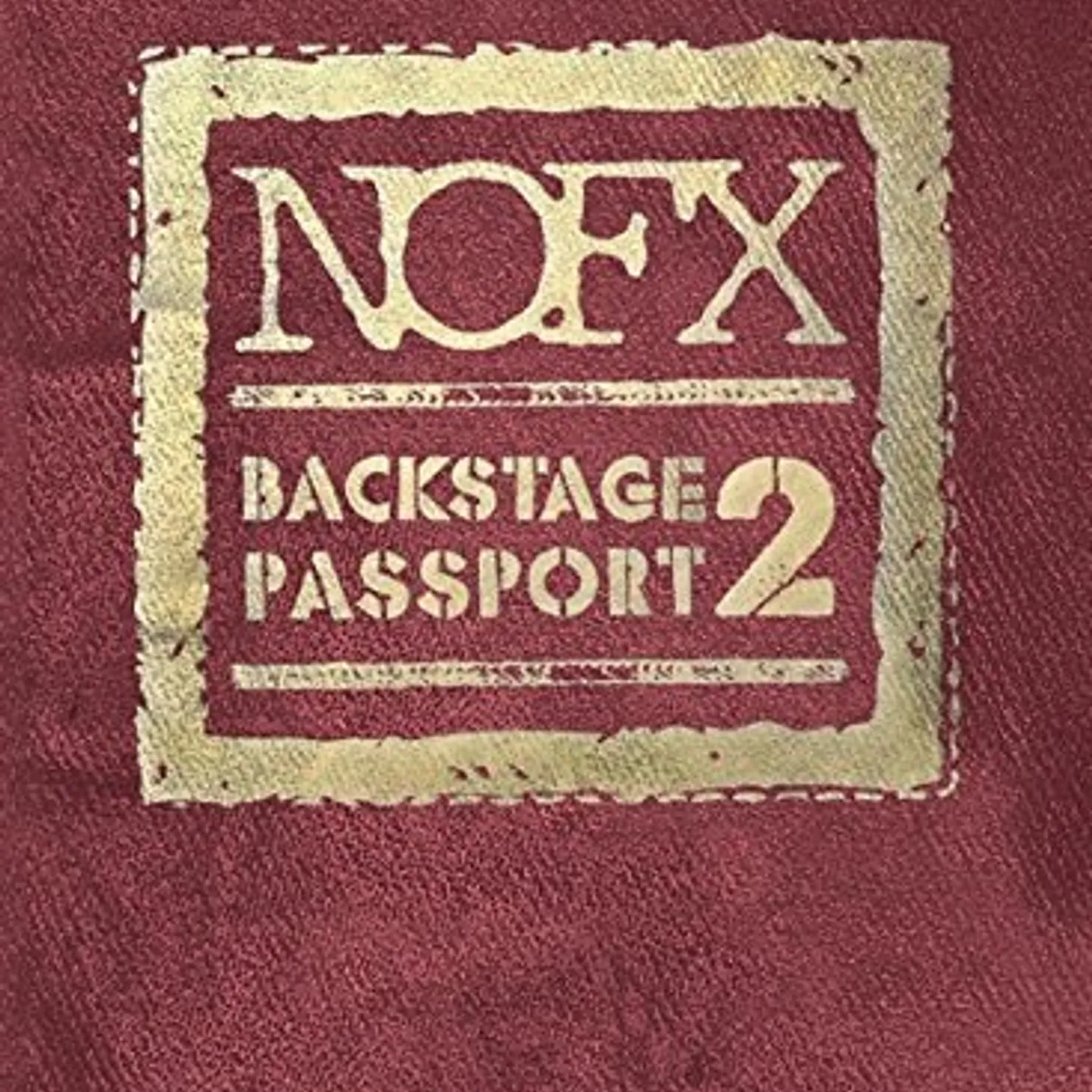 NOFX BACKSTAGE PASSPORT 2 DVD