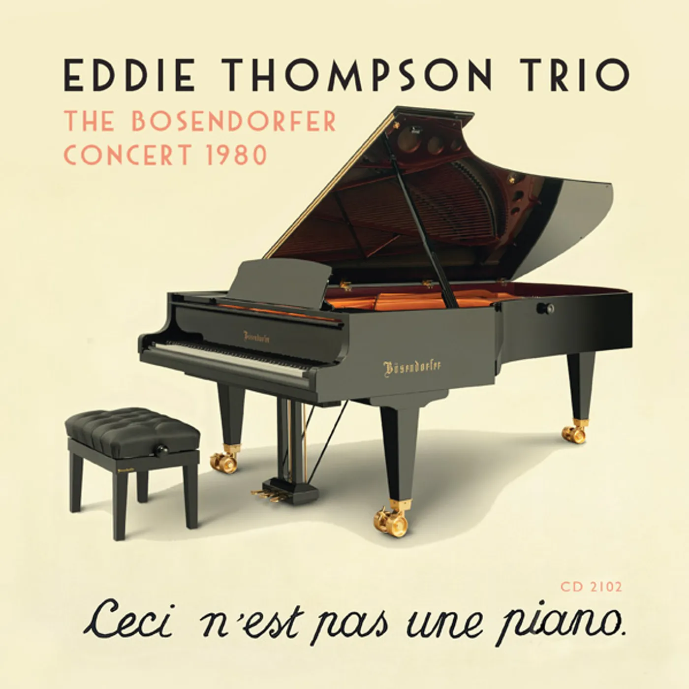 Eddie Thompson BOSENDORFER CONCERT 1980 CD