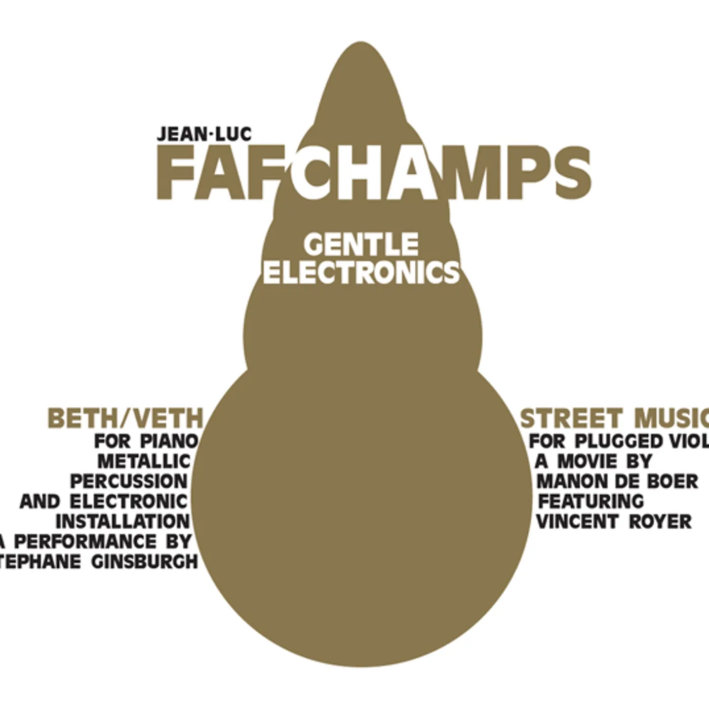 Jean-Luc Fafchamps GENTLE ELECTRONICS CD