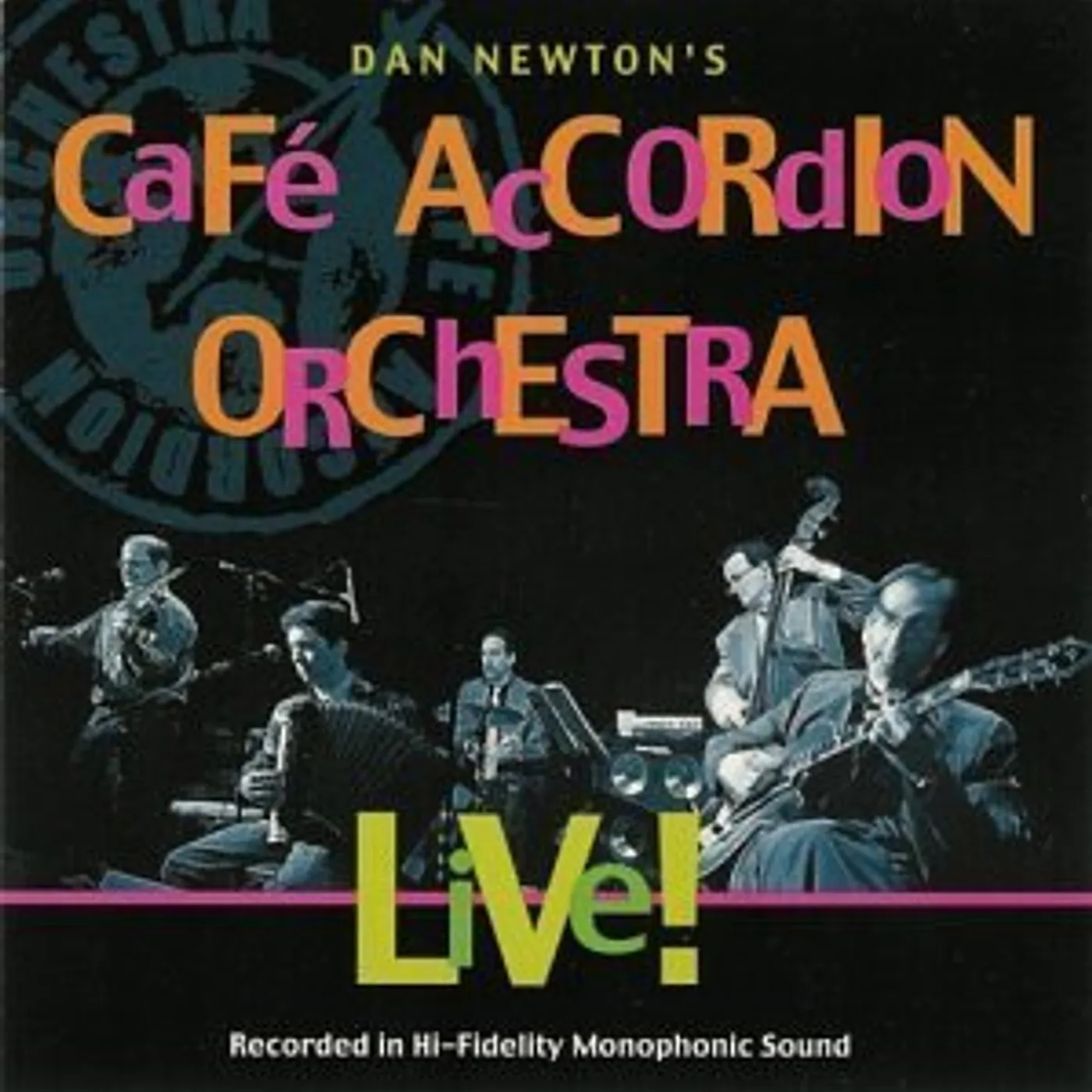 Cafe Accordion Orchestra LIVE CD