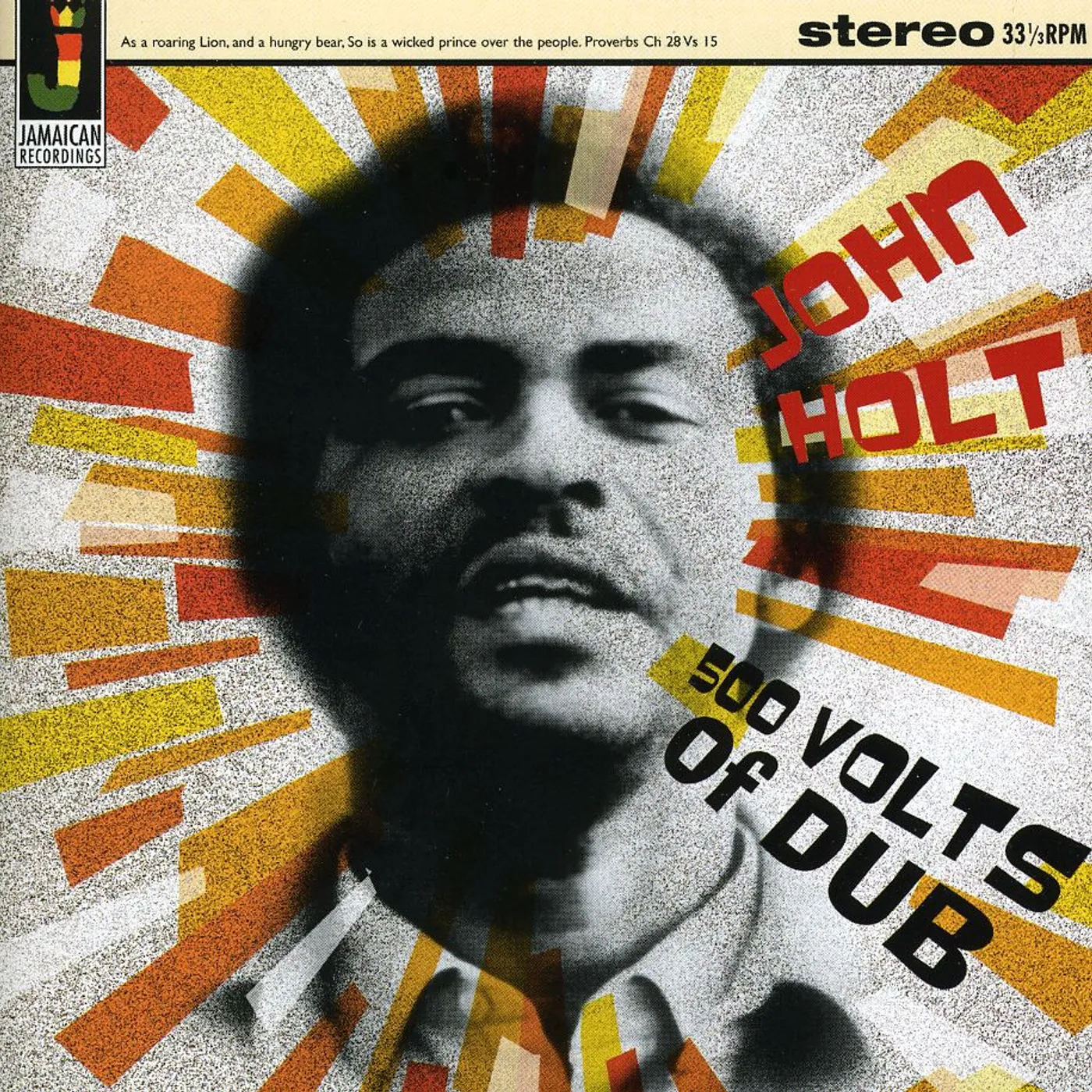 John Holt 500 VOLTS OF DUB CD