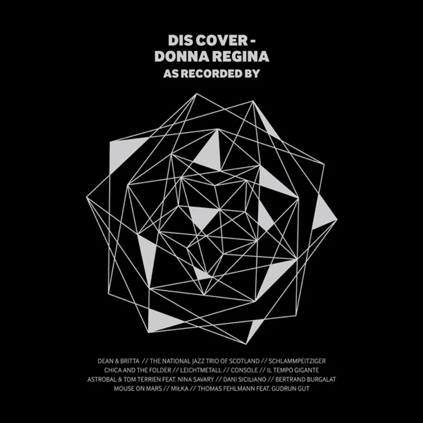 DIS COVER - DONNA REGINA AS RECORDED BY / VARIOUS Vinyl Record