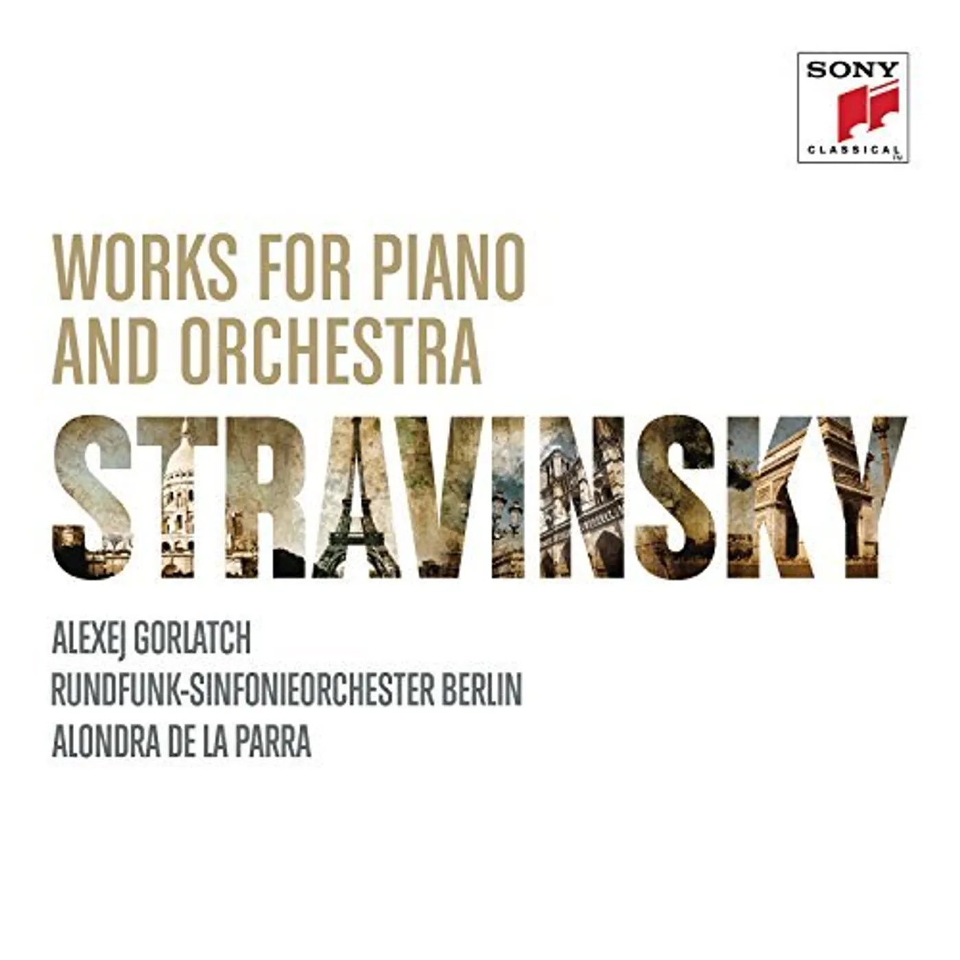 Alexej Gorlatch STRAVINSKY: WORKS FOR PIANO & ORCH CD