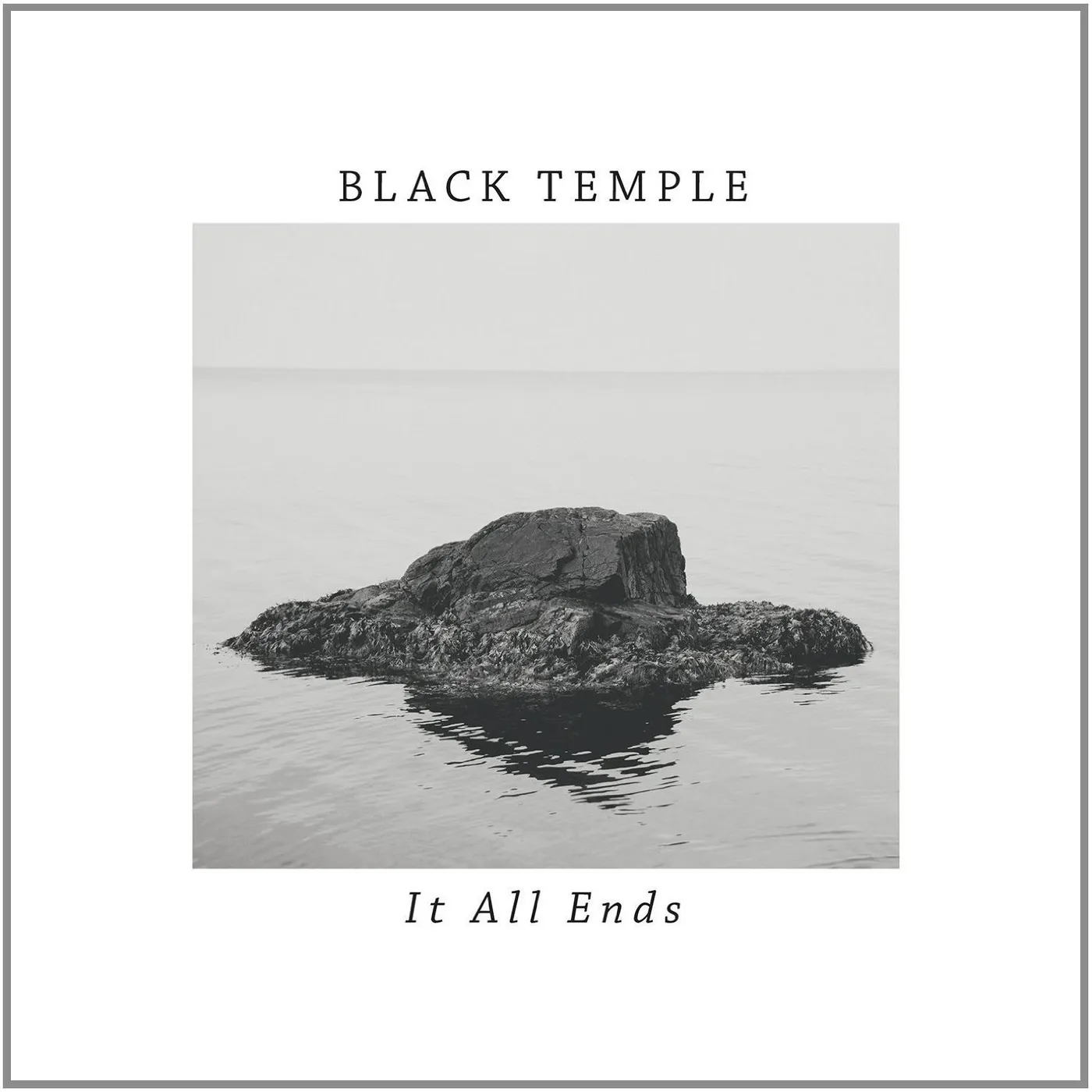 Black Temple It All Ends Vinyl Record