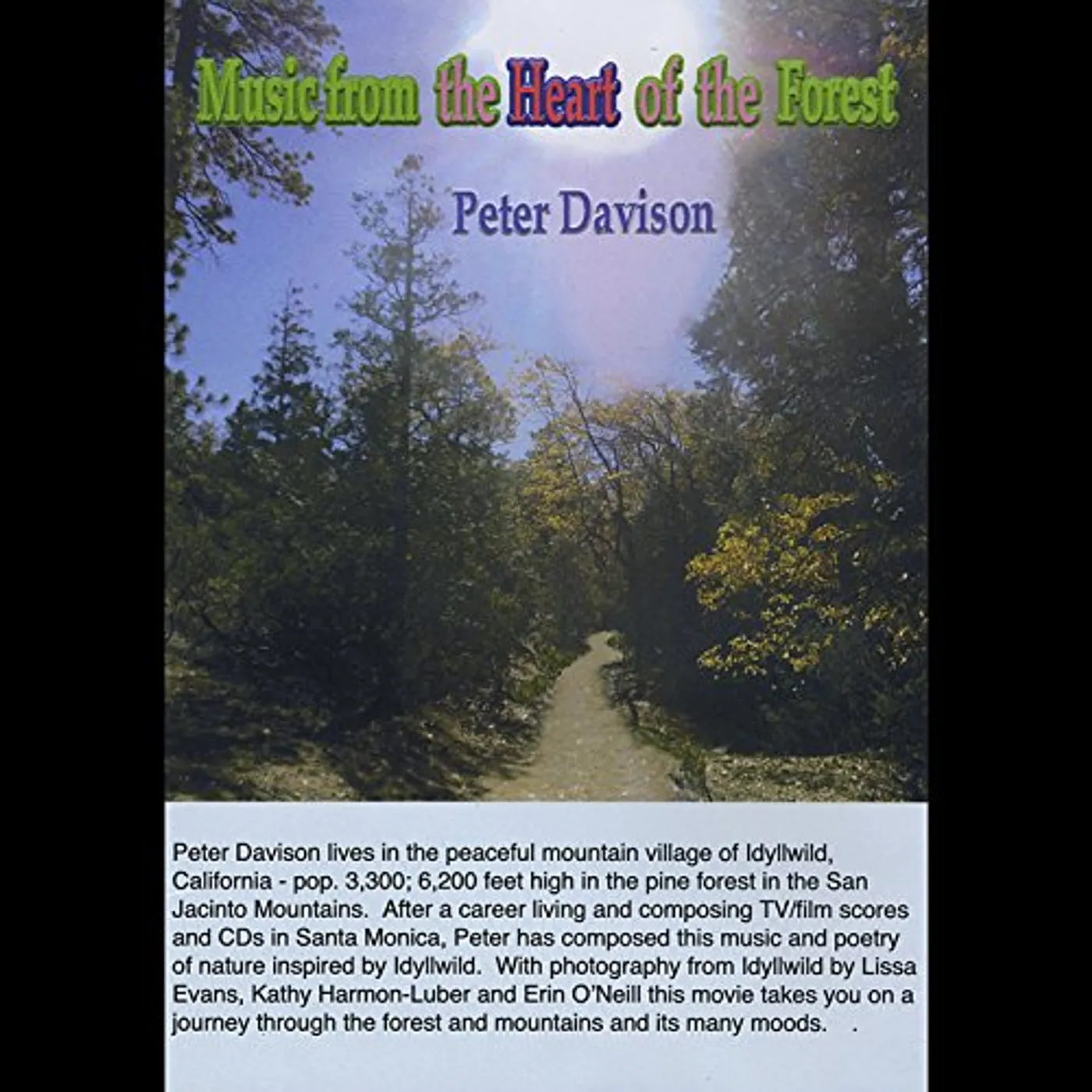 Peter Davison MUSIC FROM THE HEART OF THE FOREST DVD