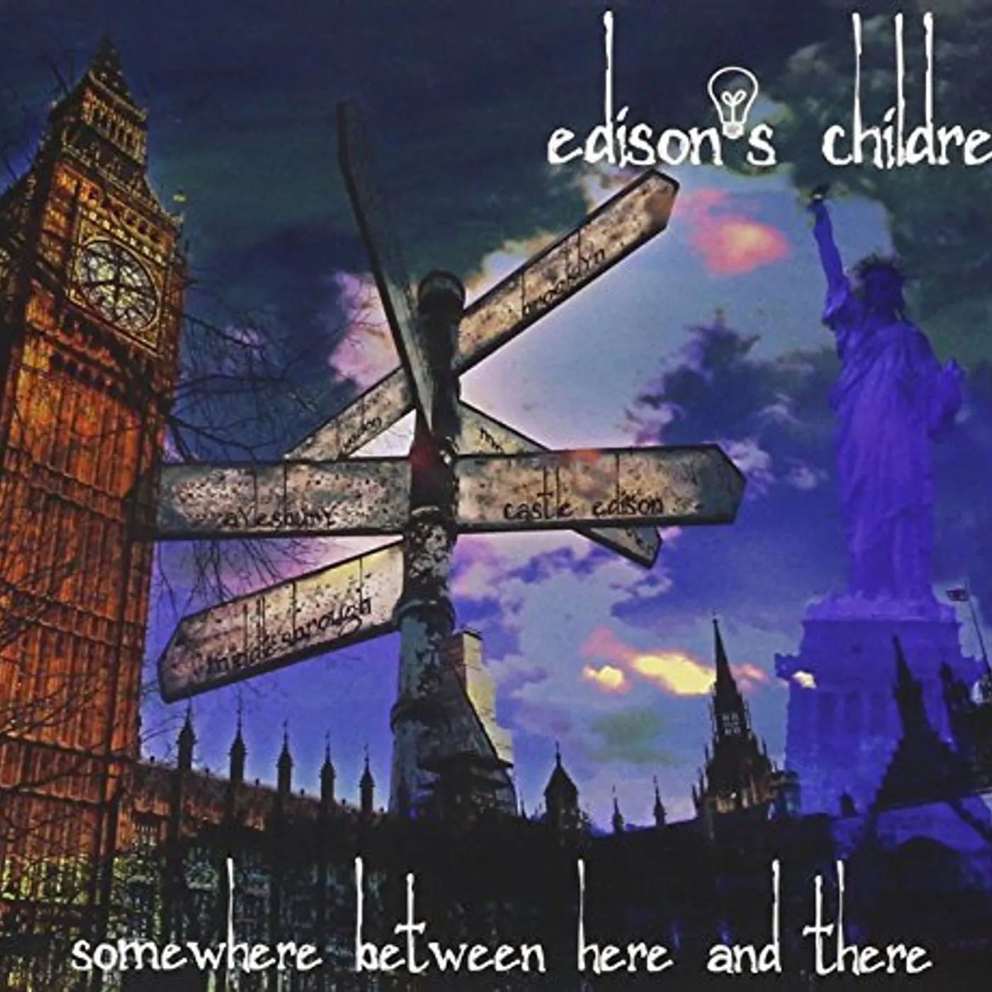 Edison's Children SOMEWHERE BETWEEN HERE & THERE CD