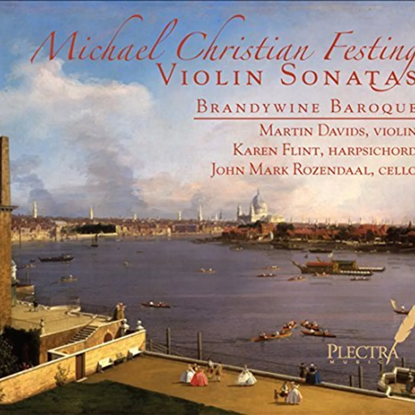 Brandywine Baroque MICHAEL CHRISTIAN FESTING: VIOLIN SONATAS CD