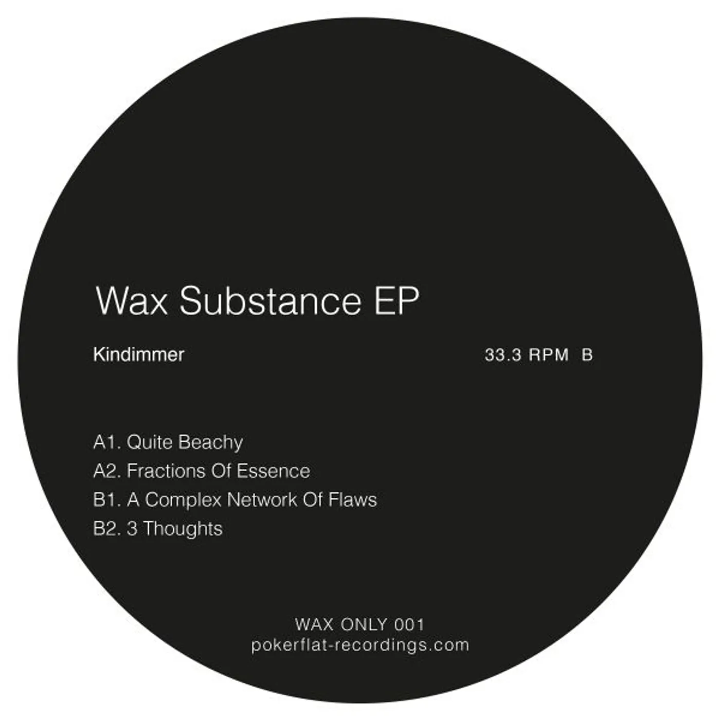Kindimmer WAX SUBSTANCE Vinyl Record