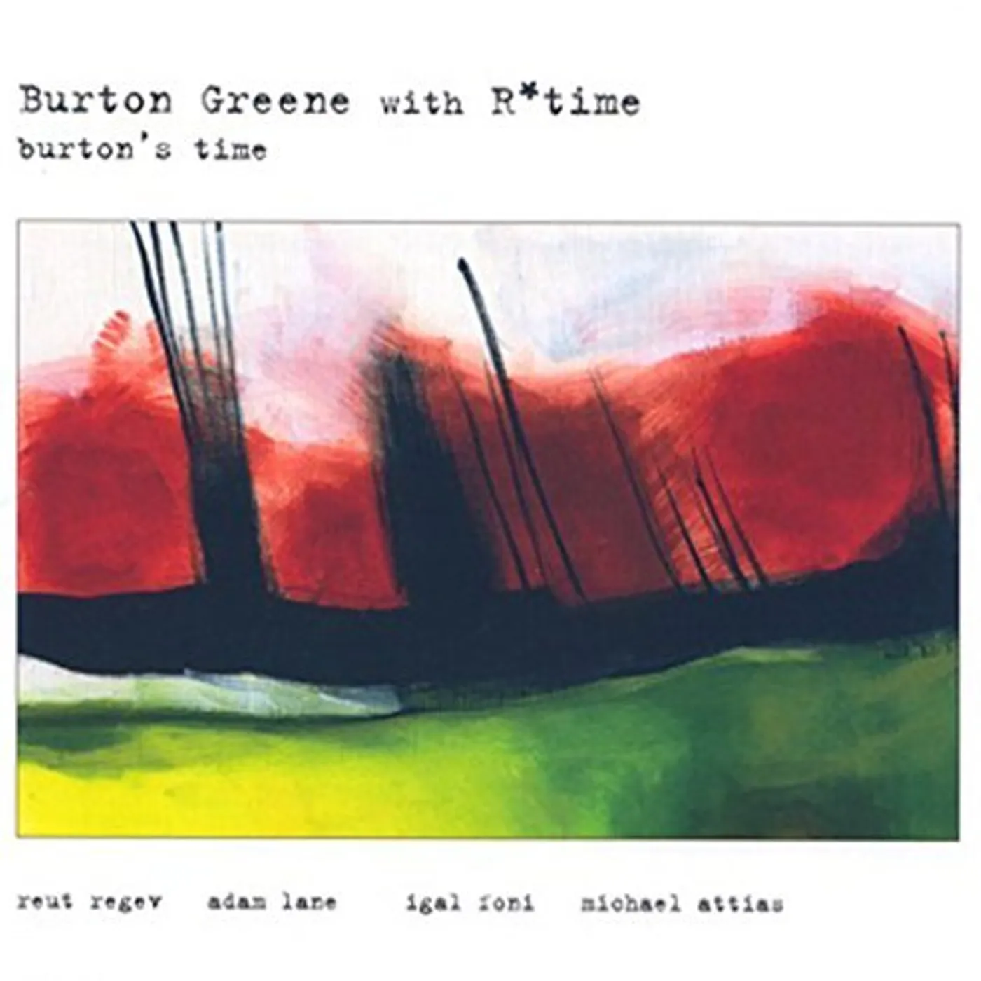Burton Greene BURTON'S TIME CD