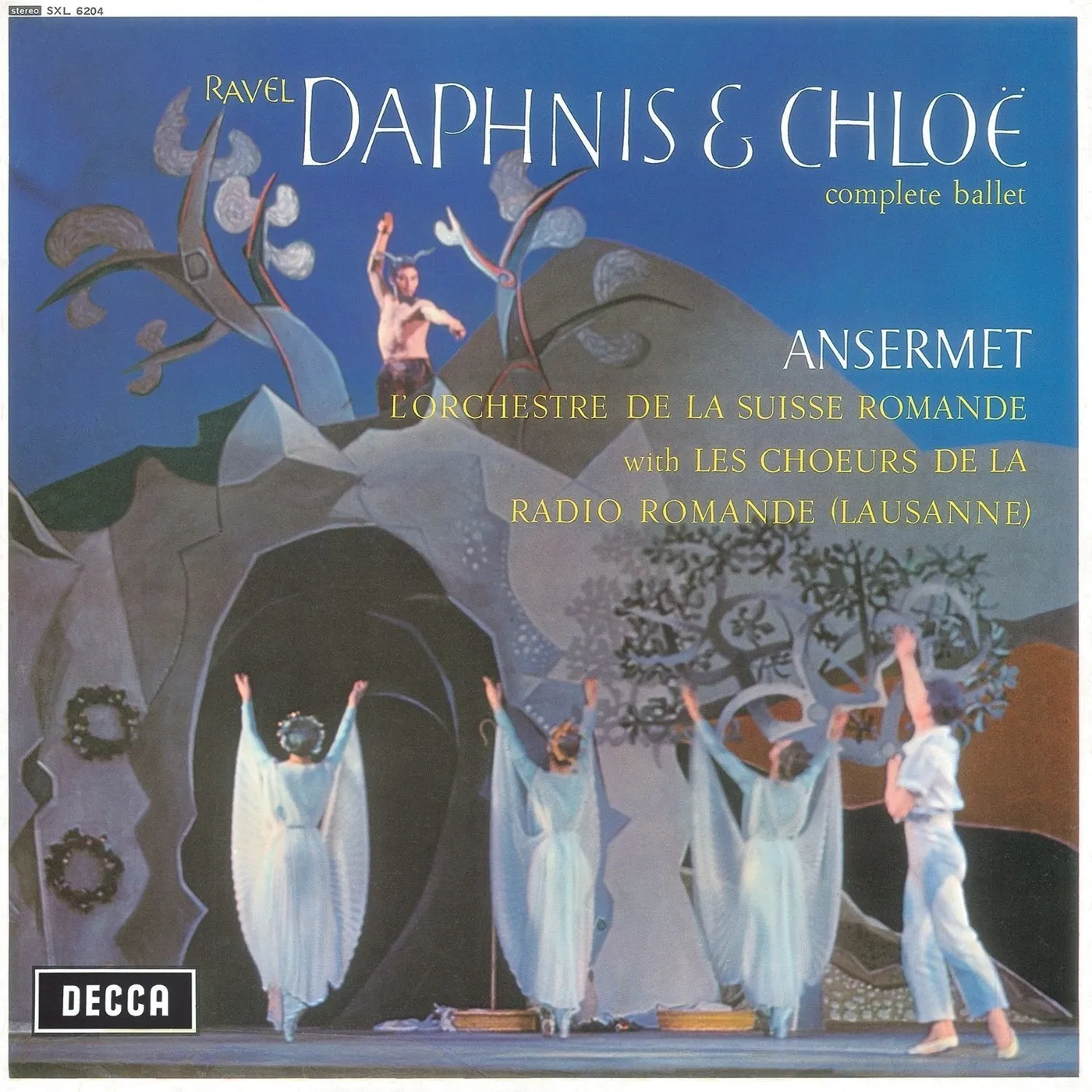 Ravel DAPHNIS ET CHLOE (COMPLETE BALLET) Vinyl Record