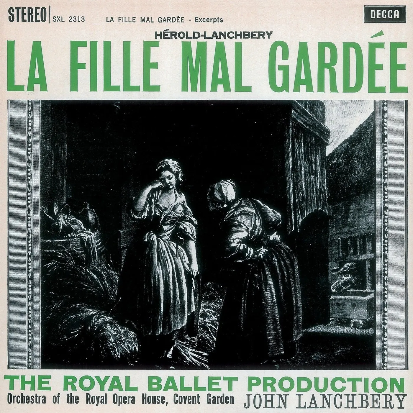 COVE LANCHBERY HEROLD-LANCHBERY: LA FILLE MAL GARDEE Vinyl Record