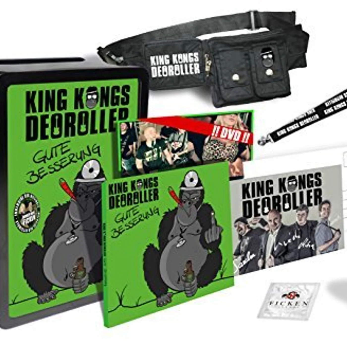 King Kongs Deoroller GUTE BESSERUNG CD