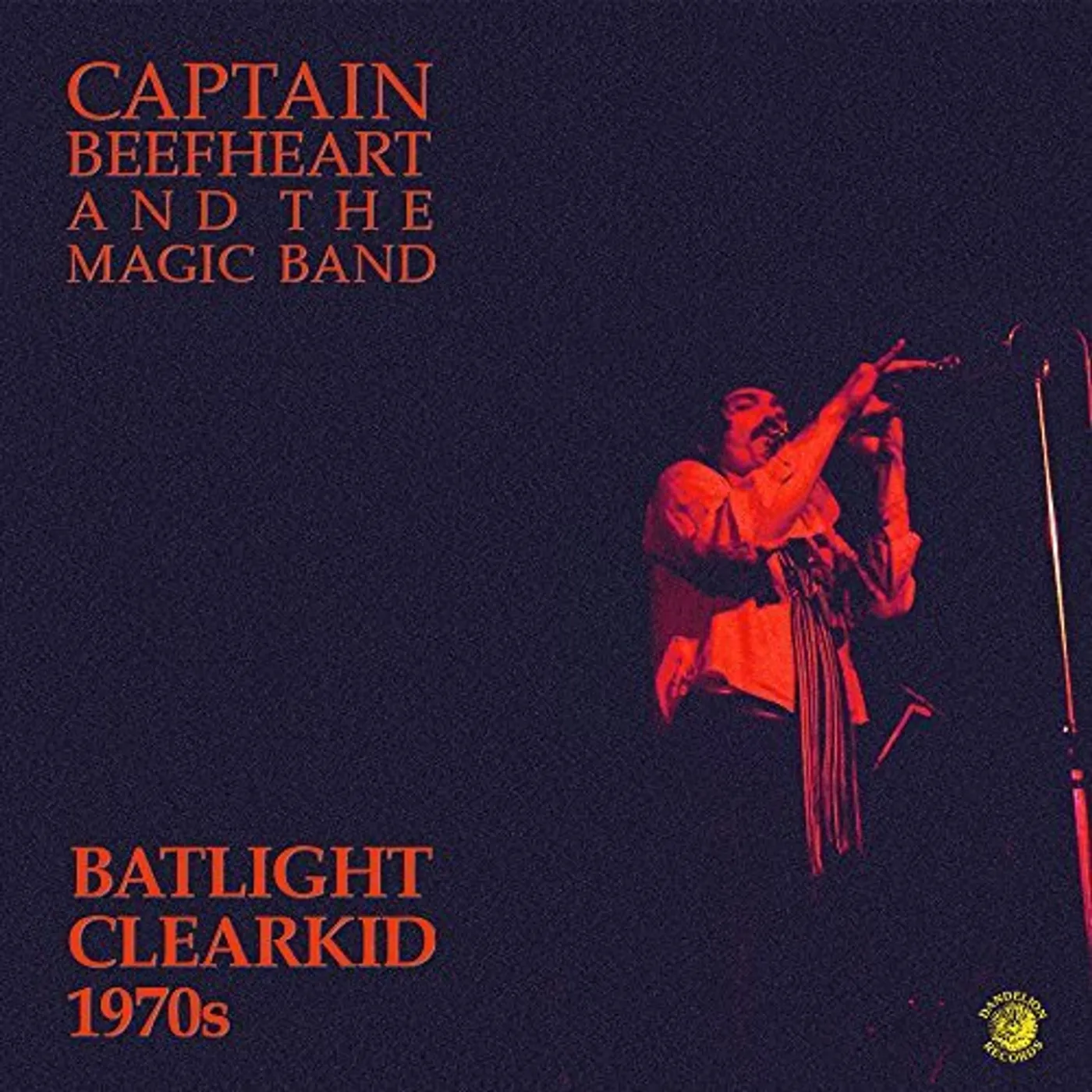 Captain Beefheart & His Magic Band BATLIGHT CLEARKID Vinyl Record