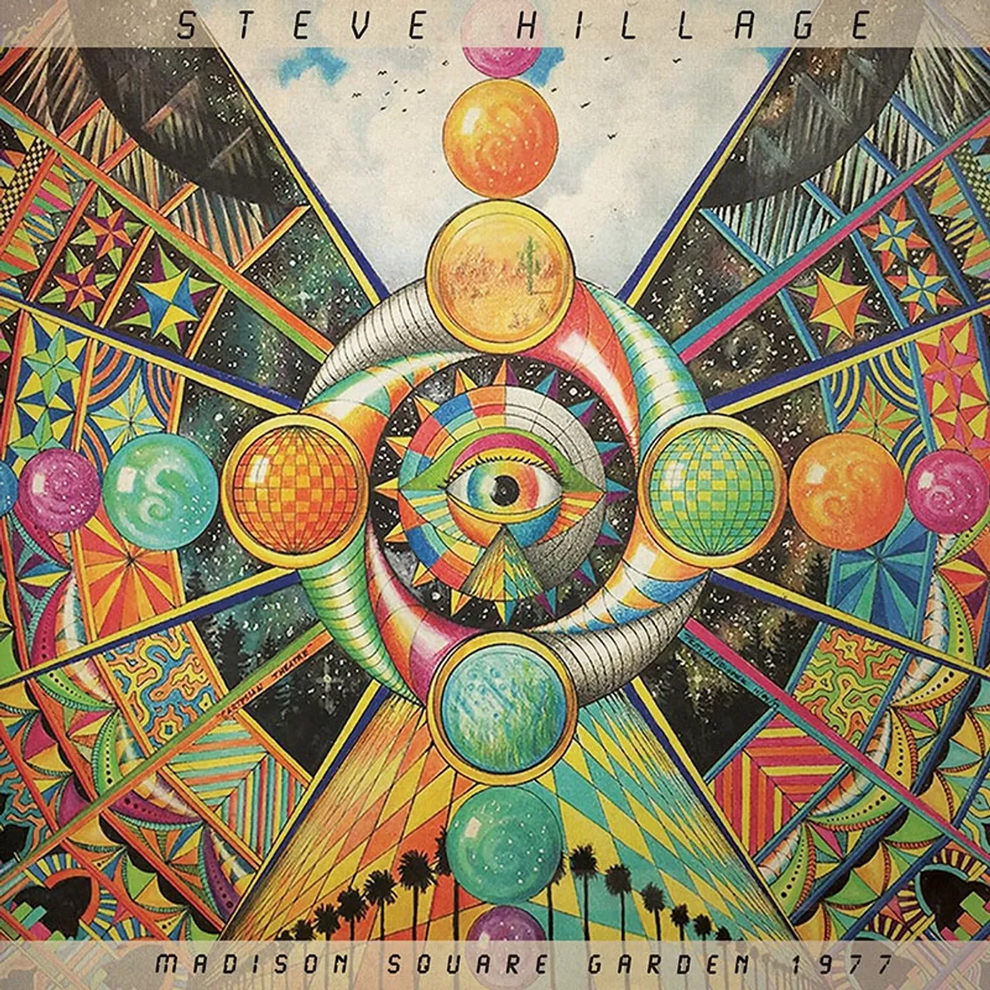 Steve Hillage Madison Square Garden 1977 Vinyl Record