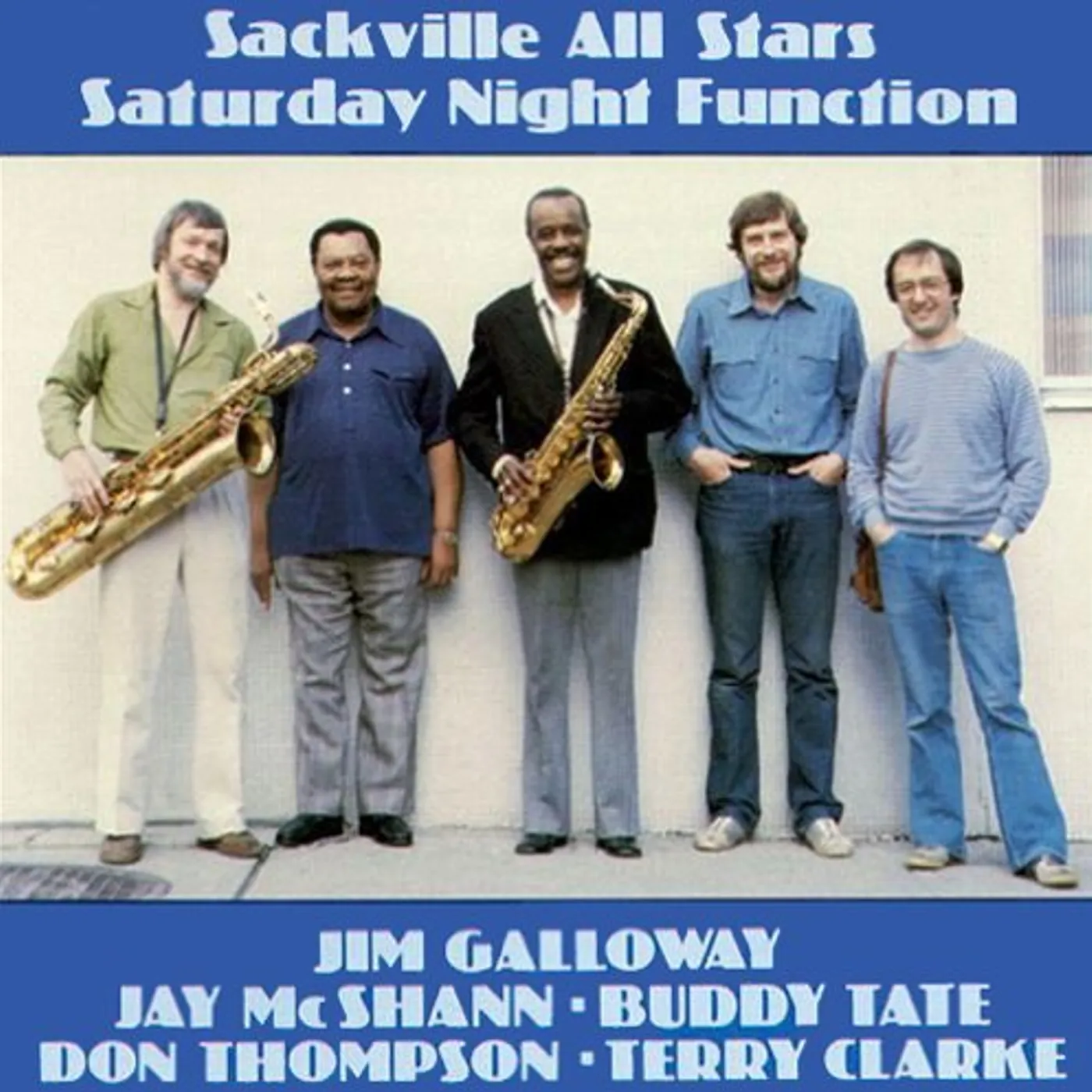 Sackville All Stars SATURDAY NIGHT FUNCTION CD
