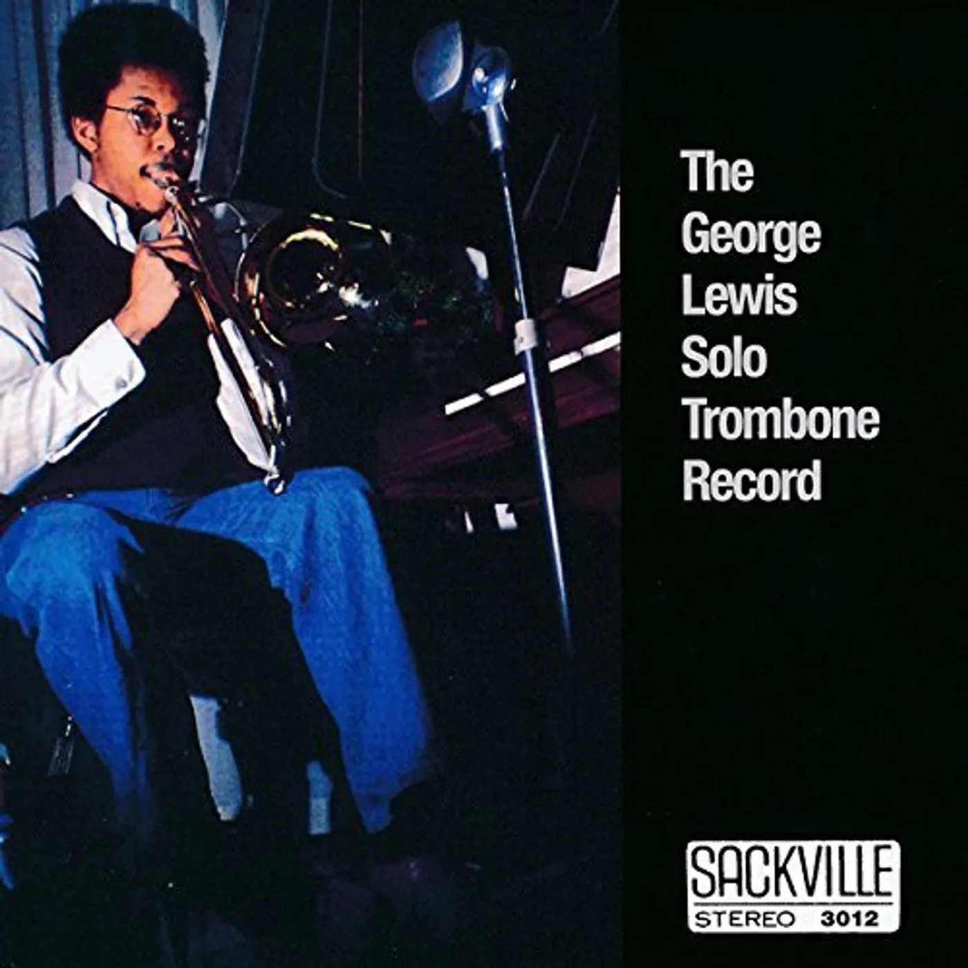George Lewis SOLO TROMBONE CD