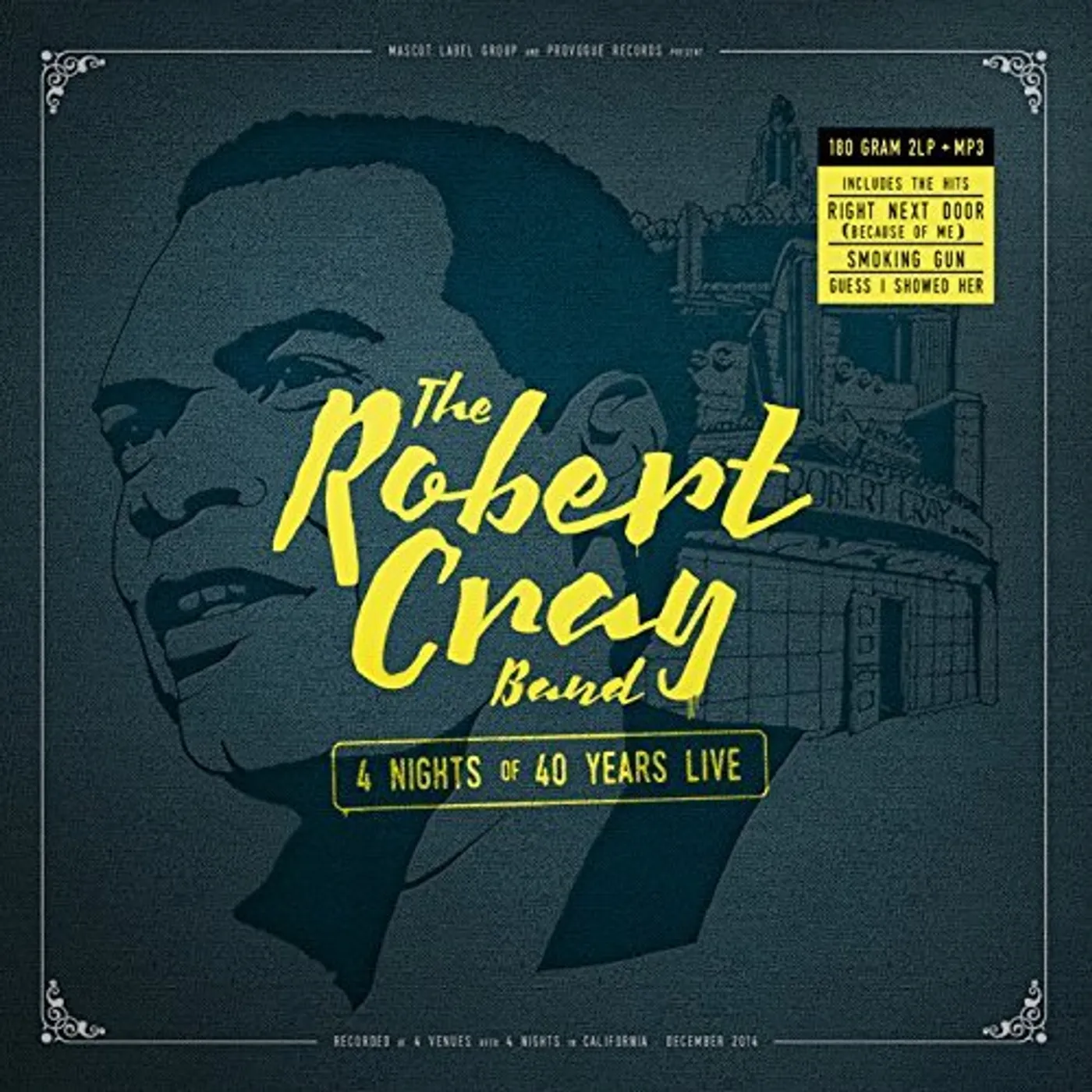 Robert Cray 4 Nights of 40 Years Live Vinyl Record