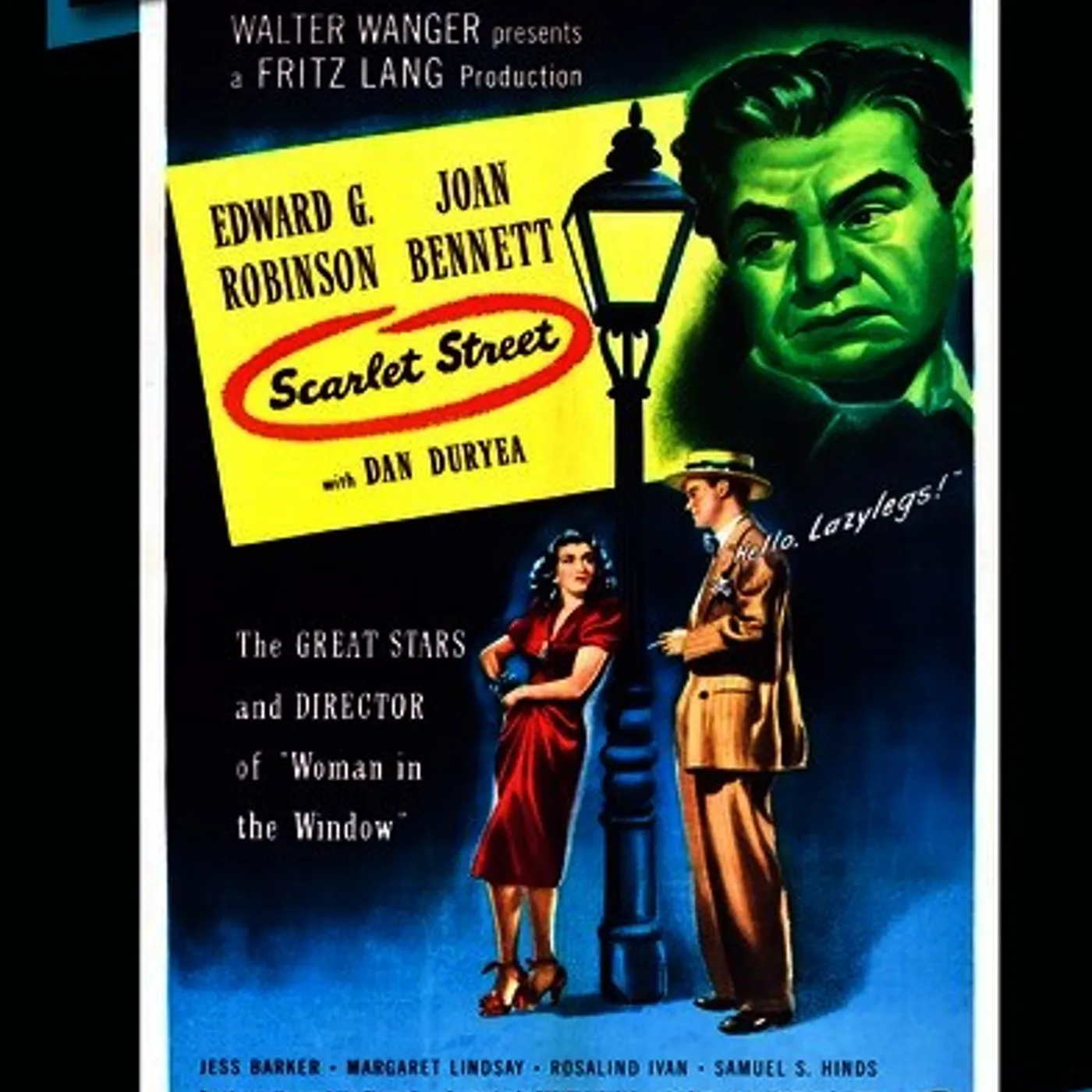 SCARLET STREET DVD