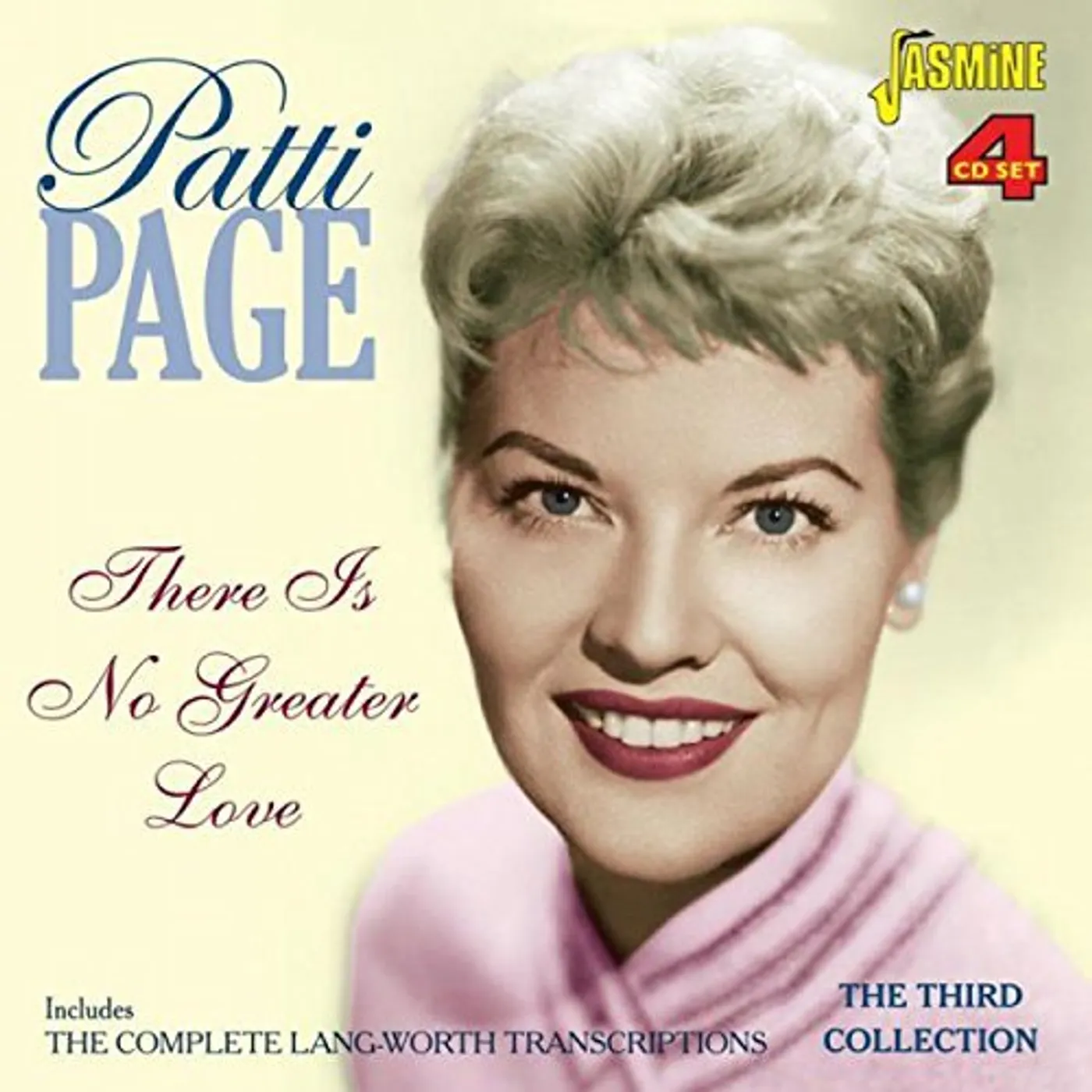 Patti Page THERE IS NO GREATER LOVE:COMPLETE LANG-WORTH TRANS CD
