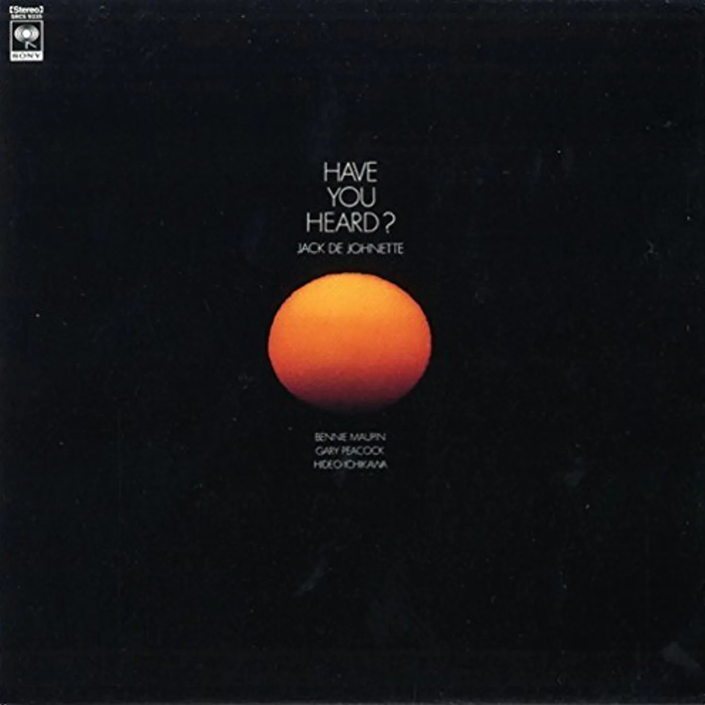 Jack DeJohnette HAVE YOU HEARD CD