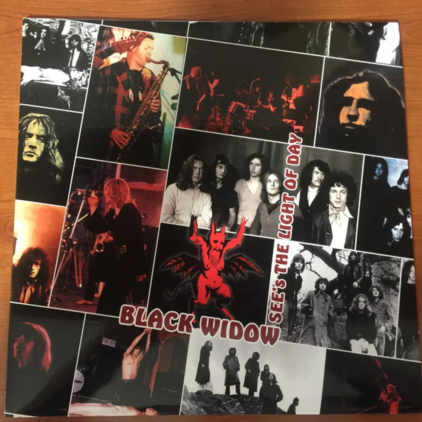 Black Widow SEE THE LIGHT OF THE DAY Vinyl Record - Italy Release