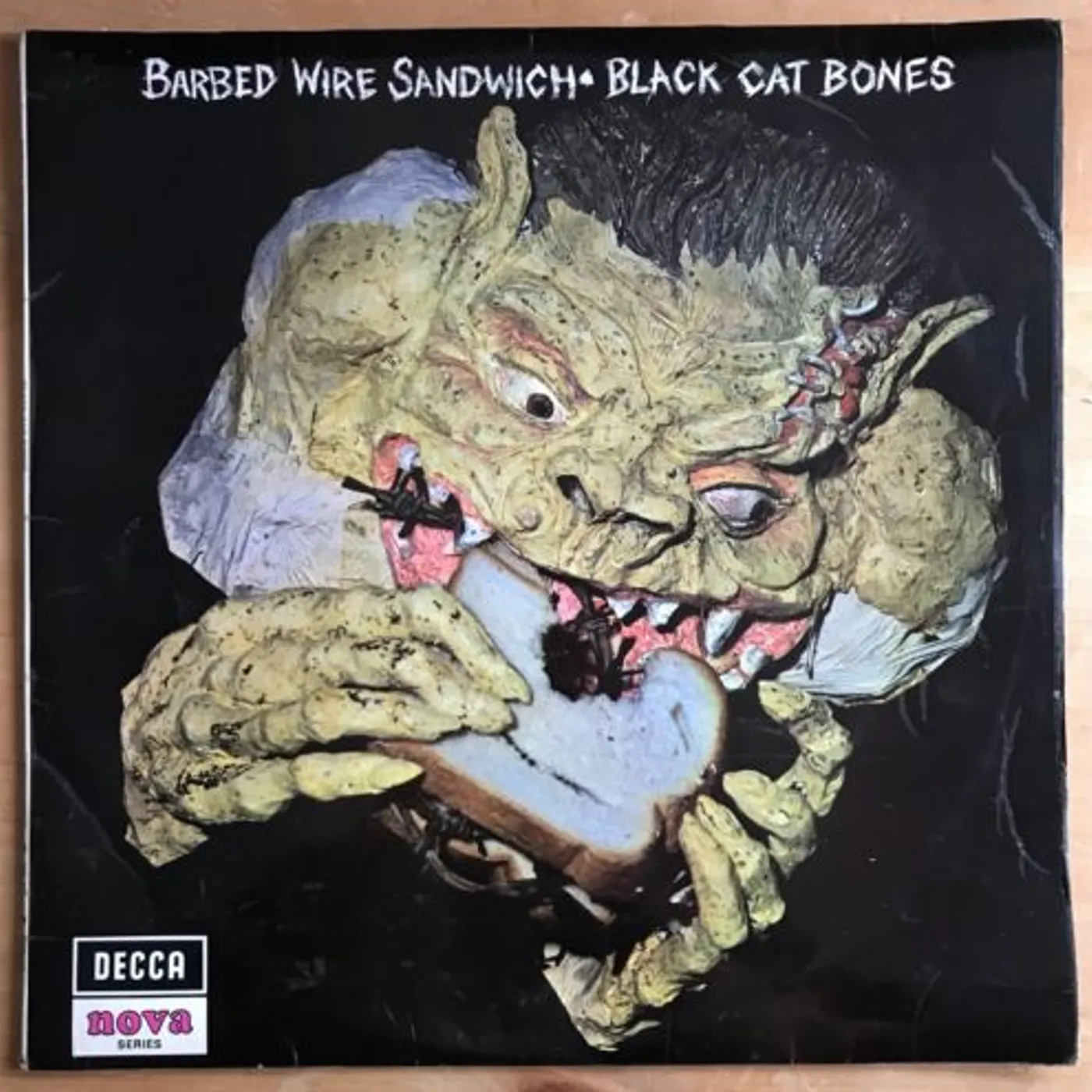 Black Cat Bones BARBED WIRE SANDWICH Vinyl Record