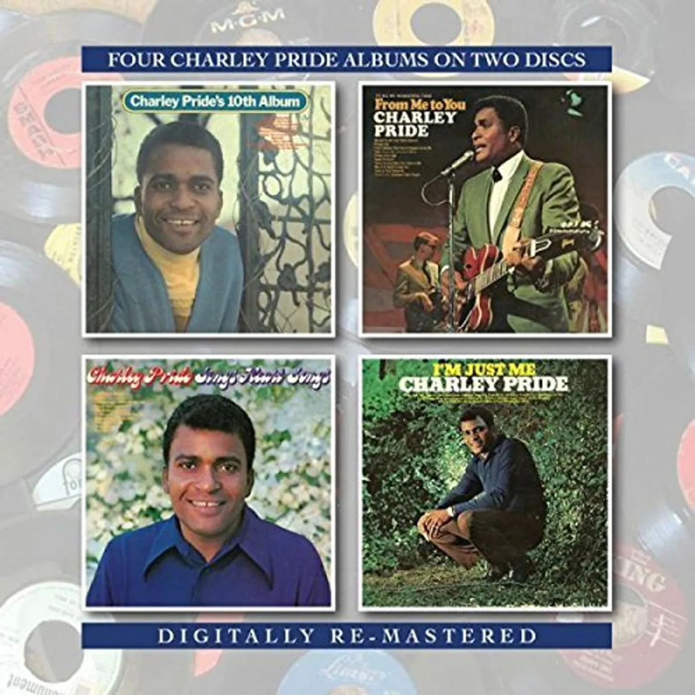 CHARLEY PRIDE'S 10TH ALBUM/SINGS HEART SONGS/I'M CD