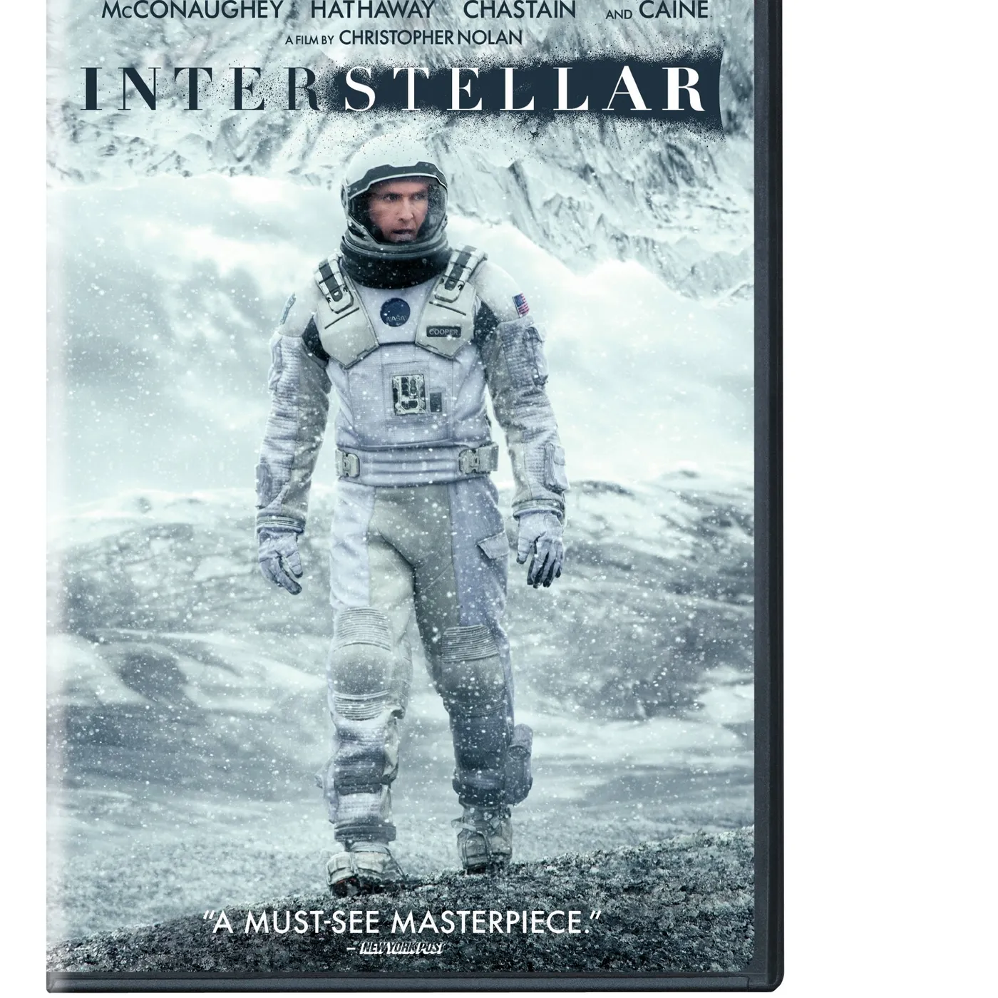 INTERSTELLAR DVD