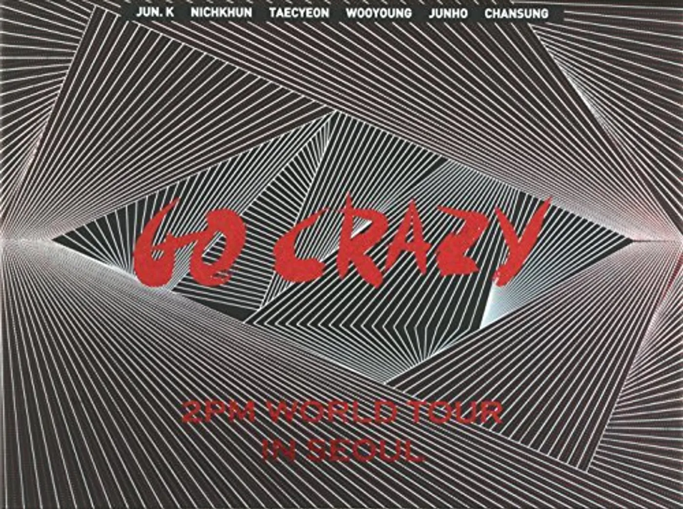 2PM GO CRAZY WORLD TOUR IN SEOUL 【DVD】 2PM GO CRAZY WORLD TOUR IN SEOUL DVD All Region English Sub