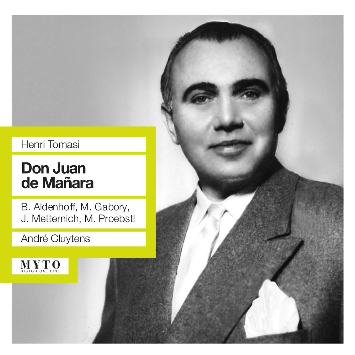 Henri Tomasi DON JUAN DE MANARA CD