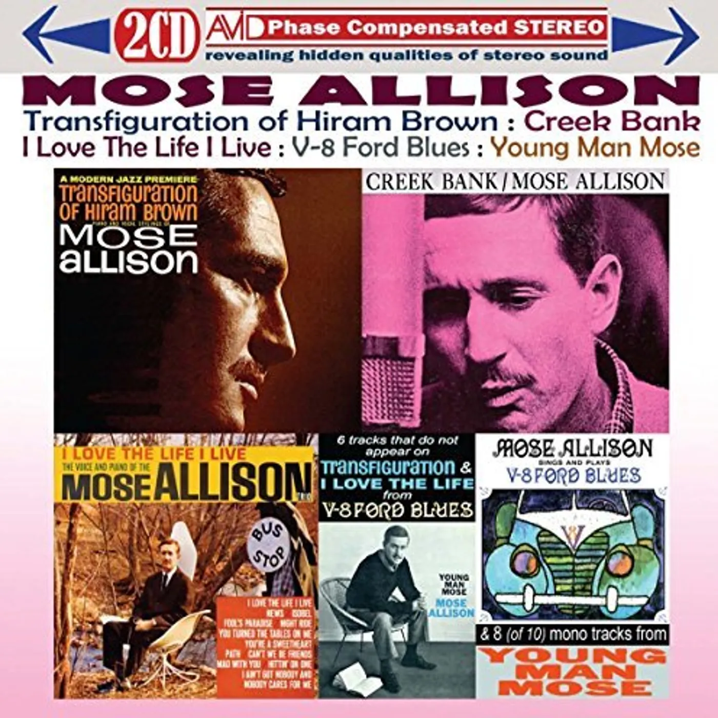 Mose Allison TRANSFIGURATION OF HIRAM BROWN / CREEK BANK CD