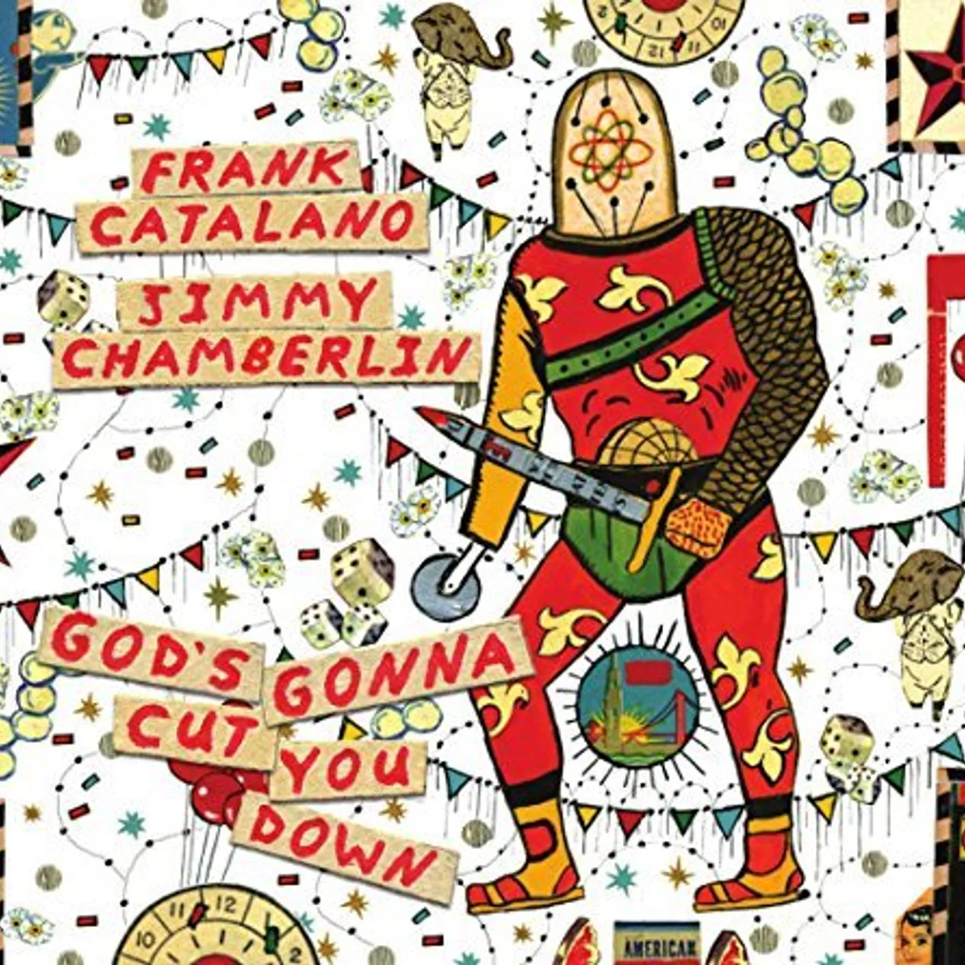 Frank Catalano GOD'S GONNA CUT YOU DOWN (WITH JIMMY CHAMBERLIN) CD