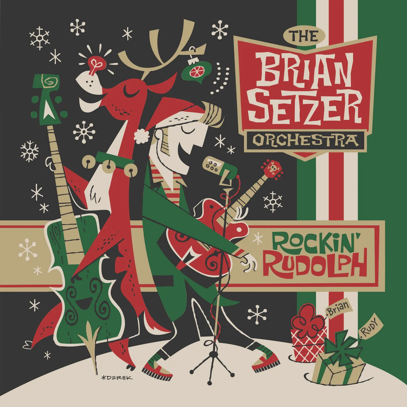 Brian Setzer ROCKIN RUDOLPH CD
