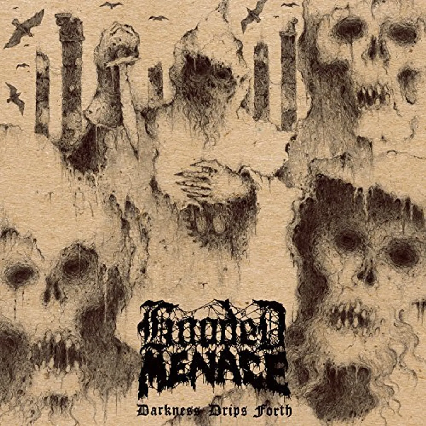 Hooded Menace Darkness Drips Forth Vinyl Record