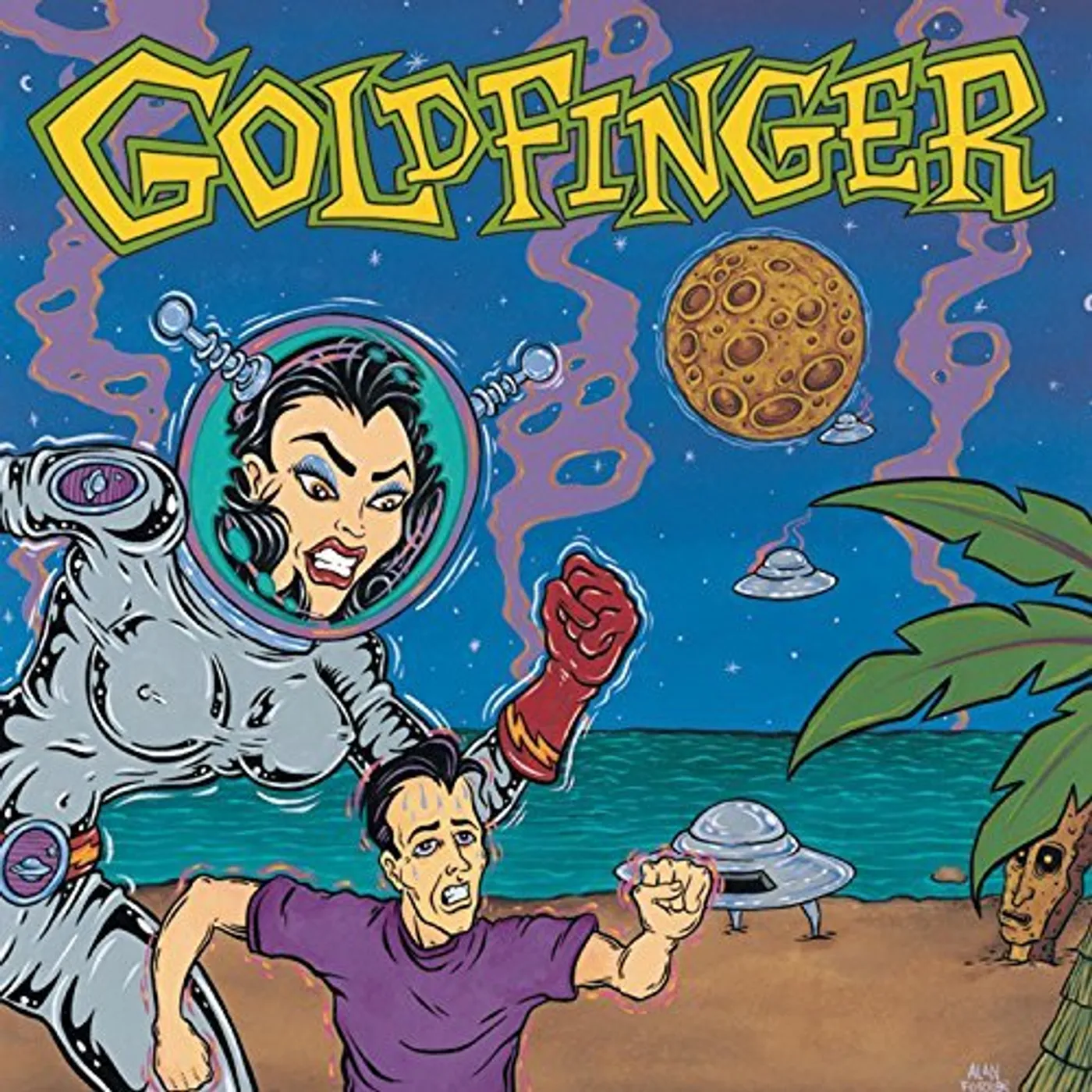 GOLDFINGER Vinyl Record - Colored Vinyl, Gatefold Sleeve, Limited Edition, 180 Gram Pressing
