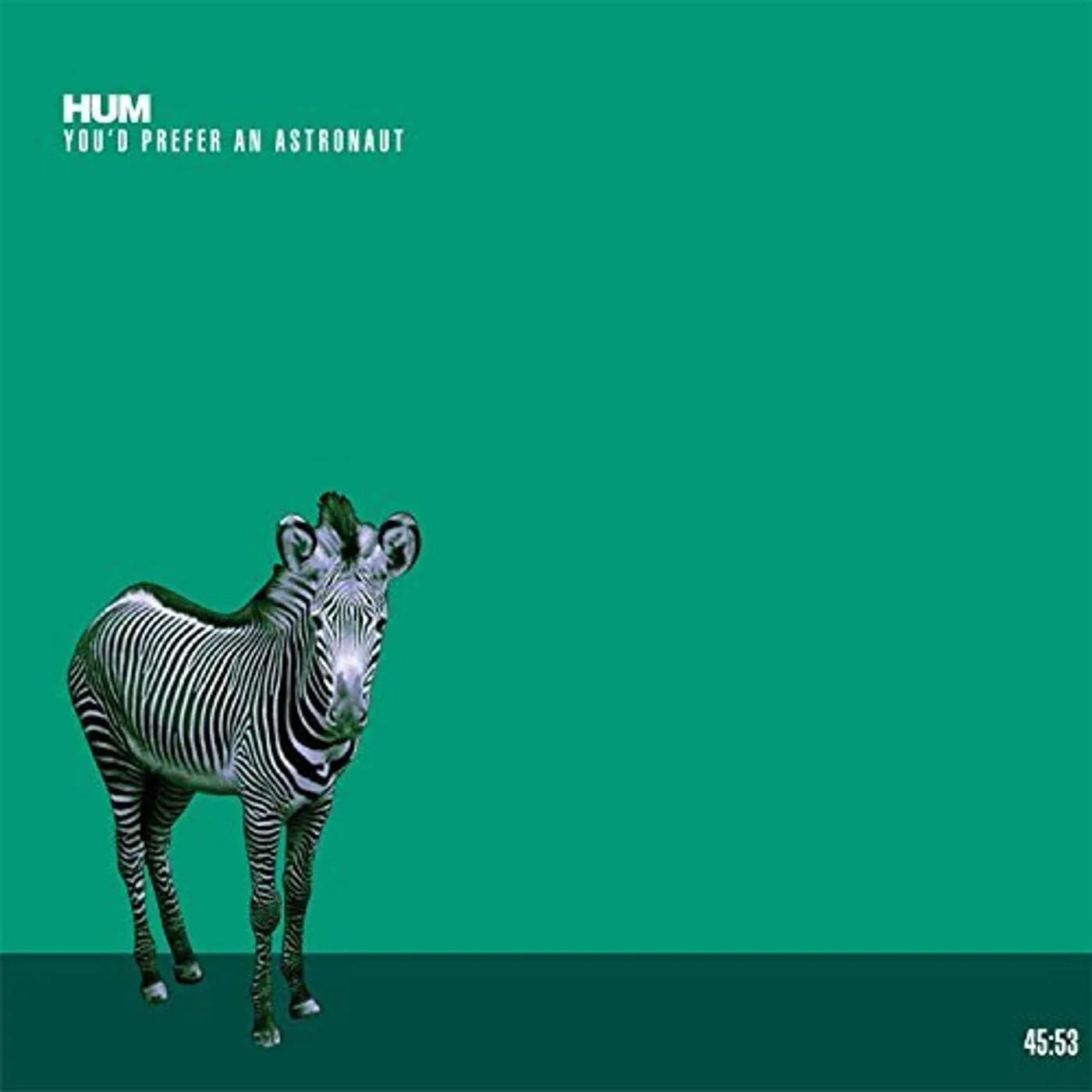 Hum YOU'D PREFER AN ASTRONAUT Vinyl Record - Black Vinyl, Gatefold Sleeve, Limited Edition, White Vinyl